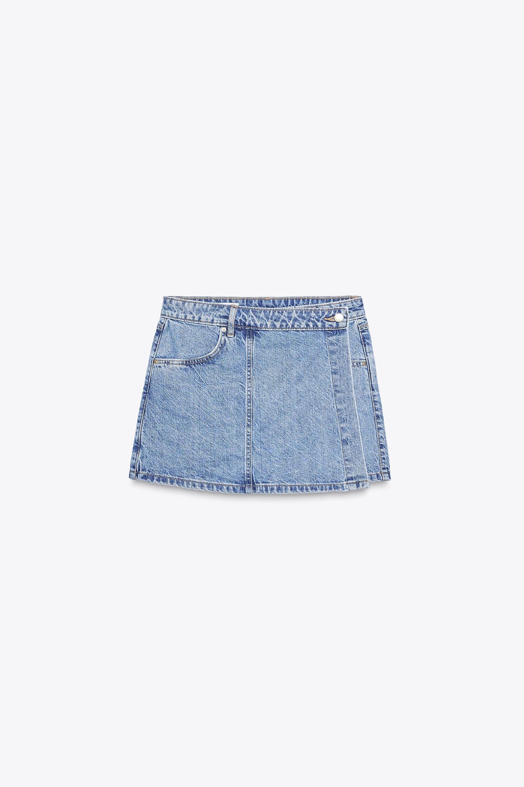 Z1975 WRAP DENIM SKORT Product Image