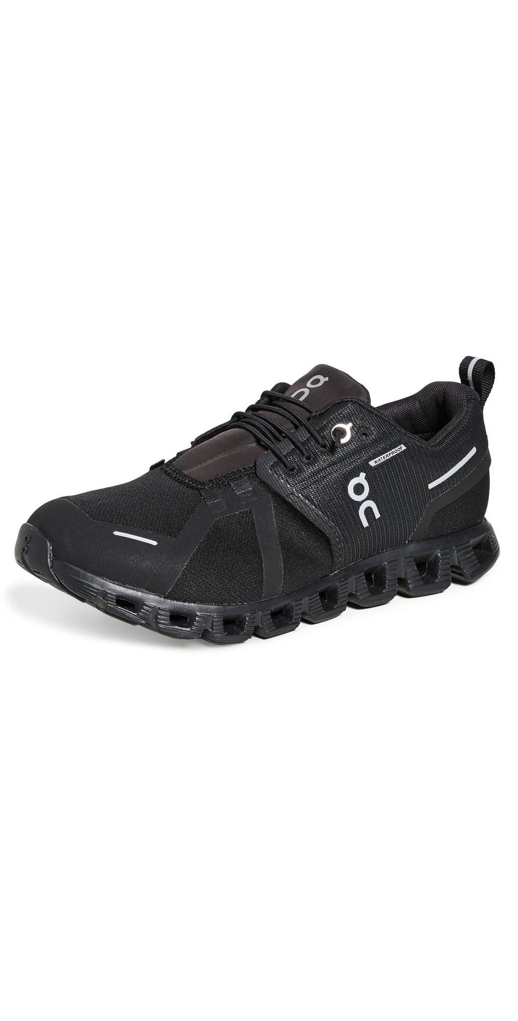 On Cloud 5 Waterproof Sneakers All Black 5 Product Image