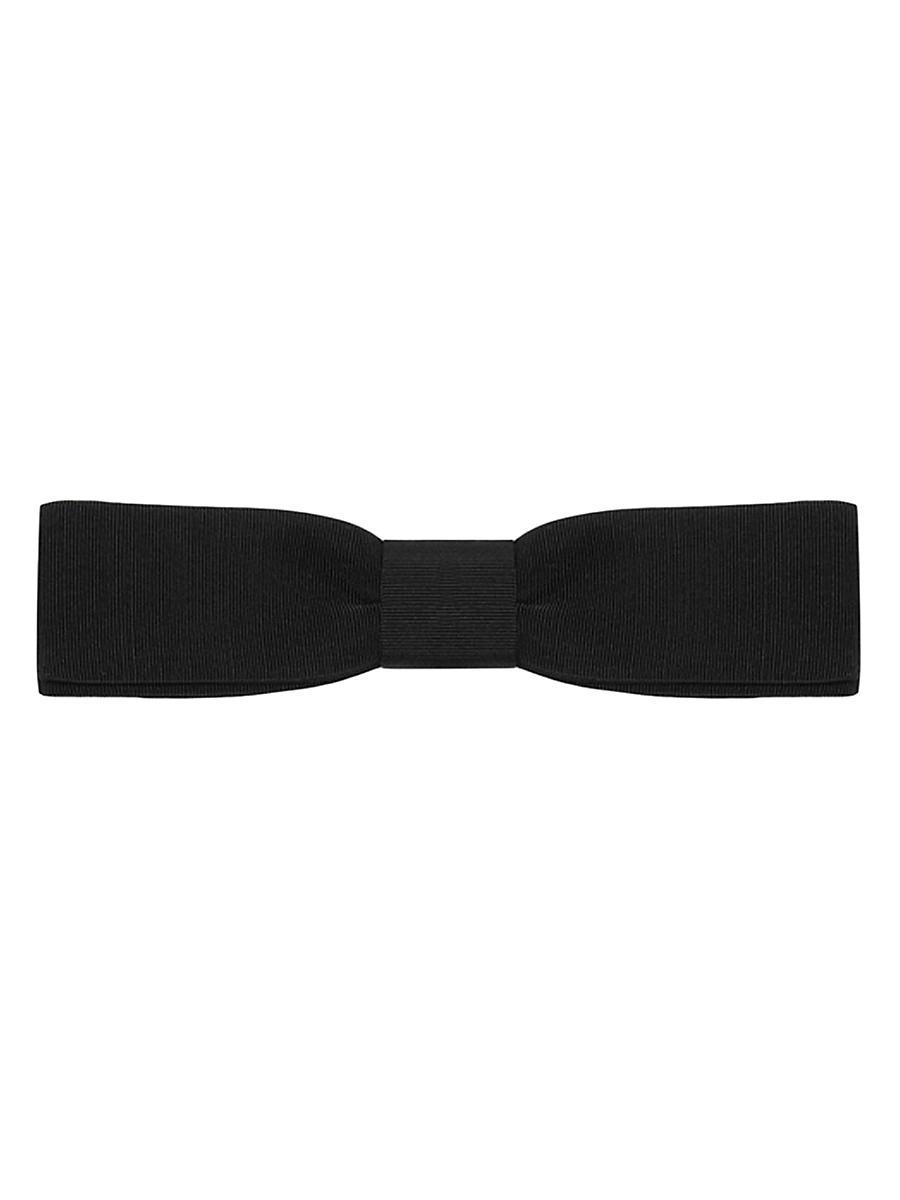 Mens Rectangular Bow Tie in Faille Product Image