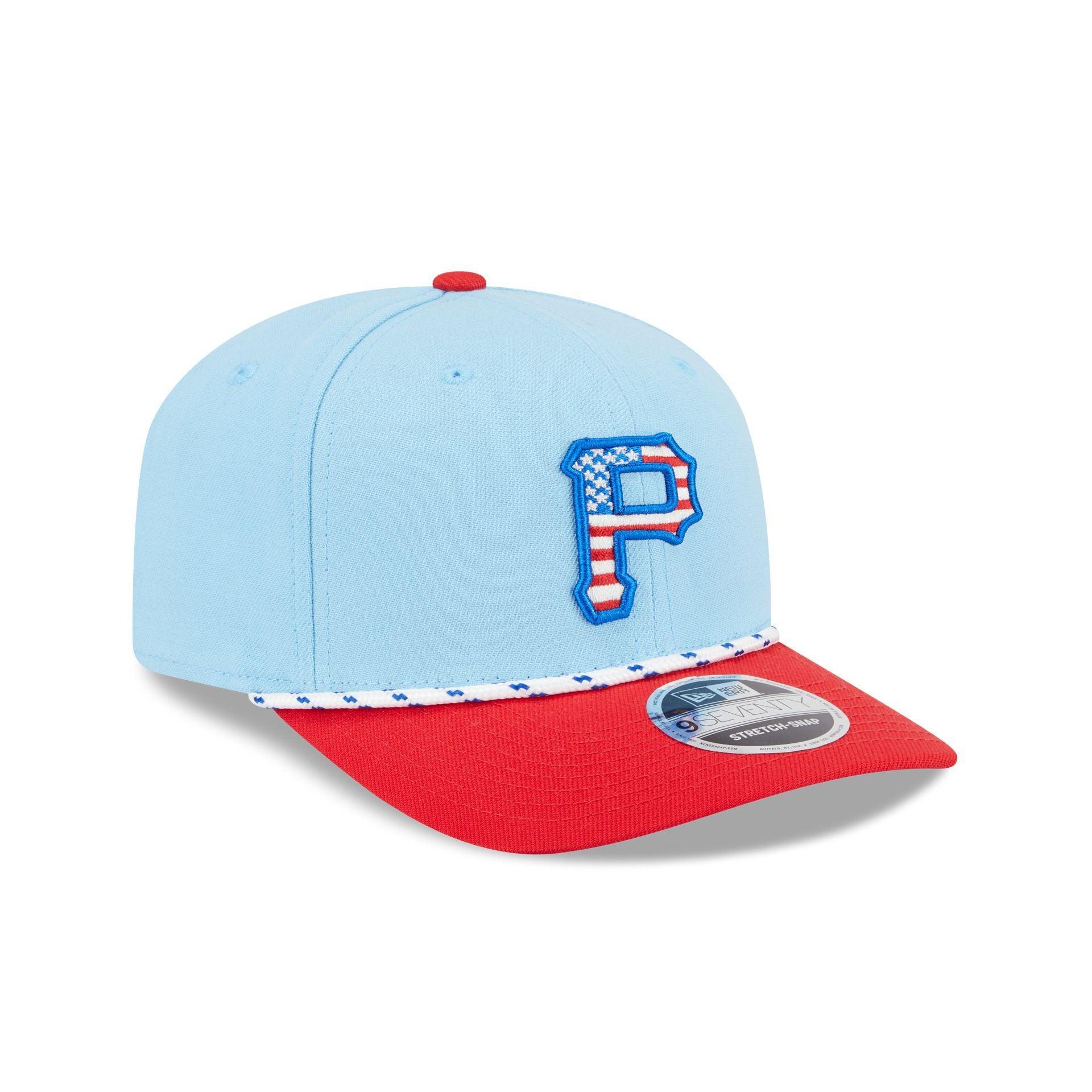 Miami Marlins Independence Day 2025 9SEVENTY Stretch-Snap Hat Male Product Image
