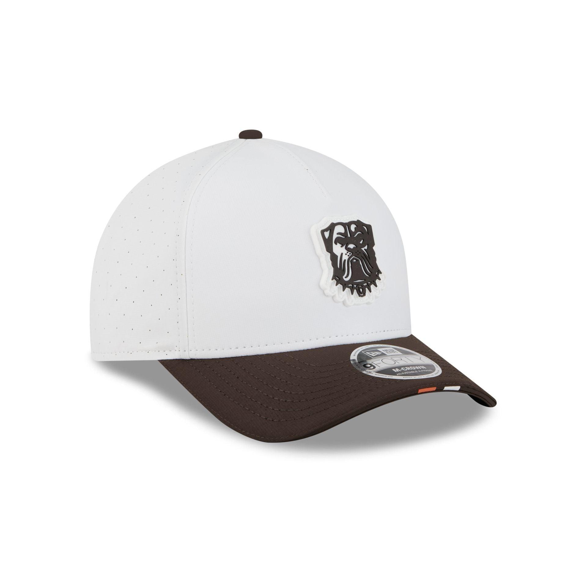 Cleveland Browns 2025 Training 9FORTY M-Crown A-Frame Snapback Hat Male Product Image