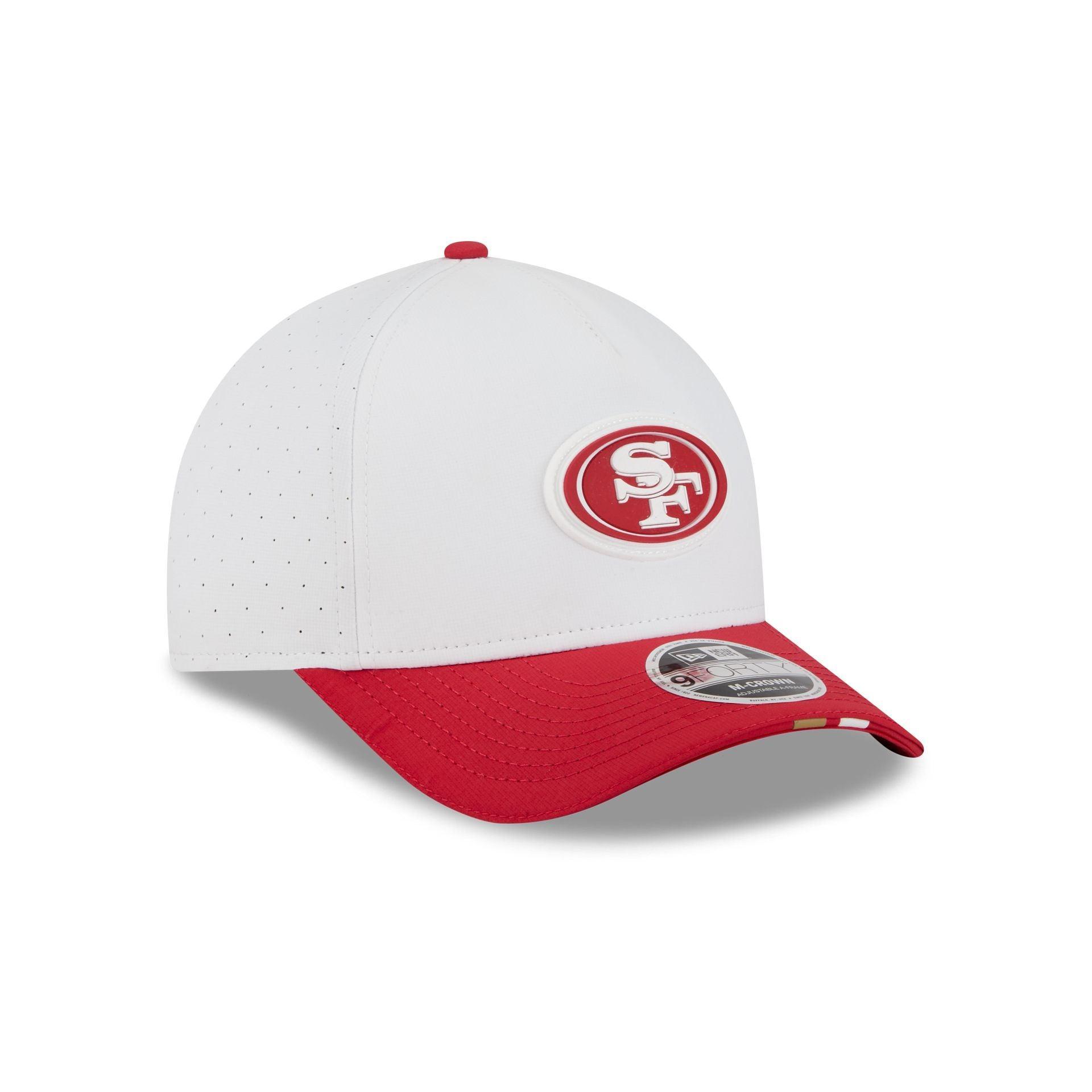 San Francisco 49ers 2025 Training 9FORTY M-Crown A-Frame Snapback Hat Male Product Image