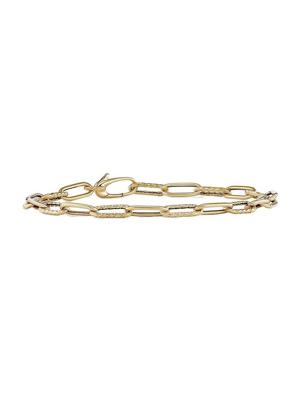 David Yurman Dy Madison Chain Bracelet in 18K Yellow Gold, 4mm Product Image