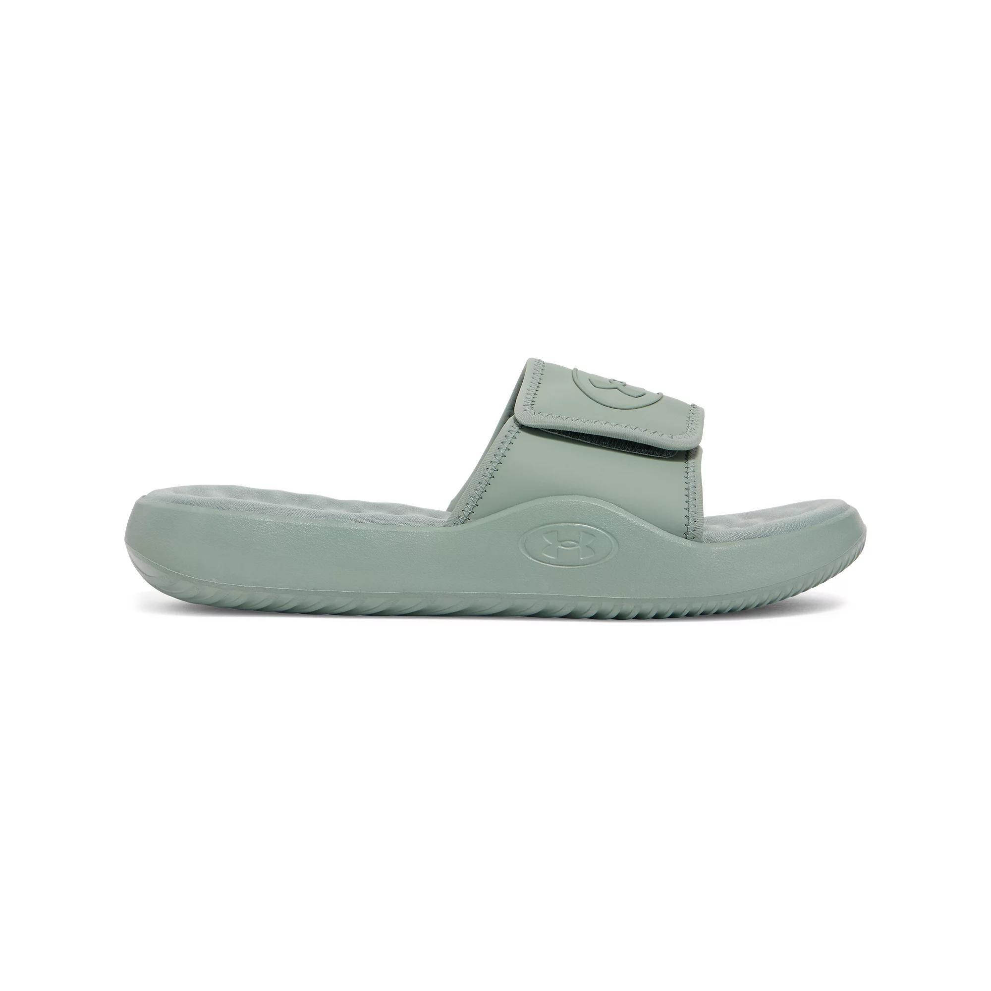 Under Armour Ignite Pro 8 Men's Slide Sandals, Size: 9, Silica Green Product Image