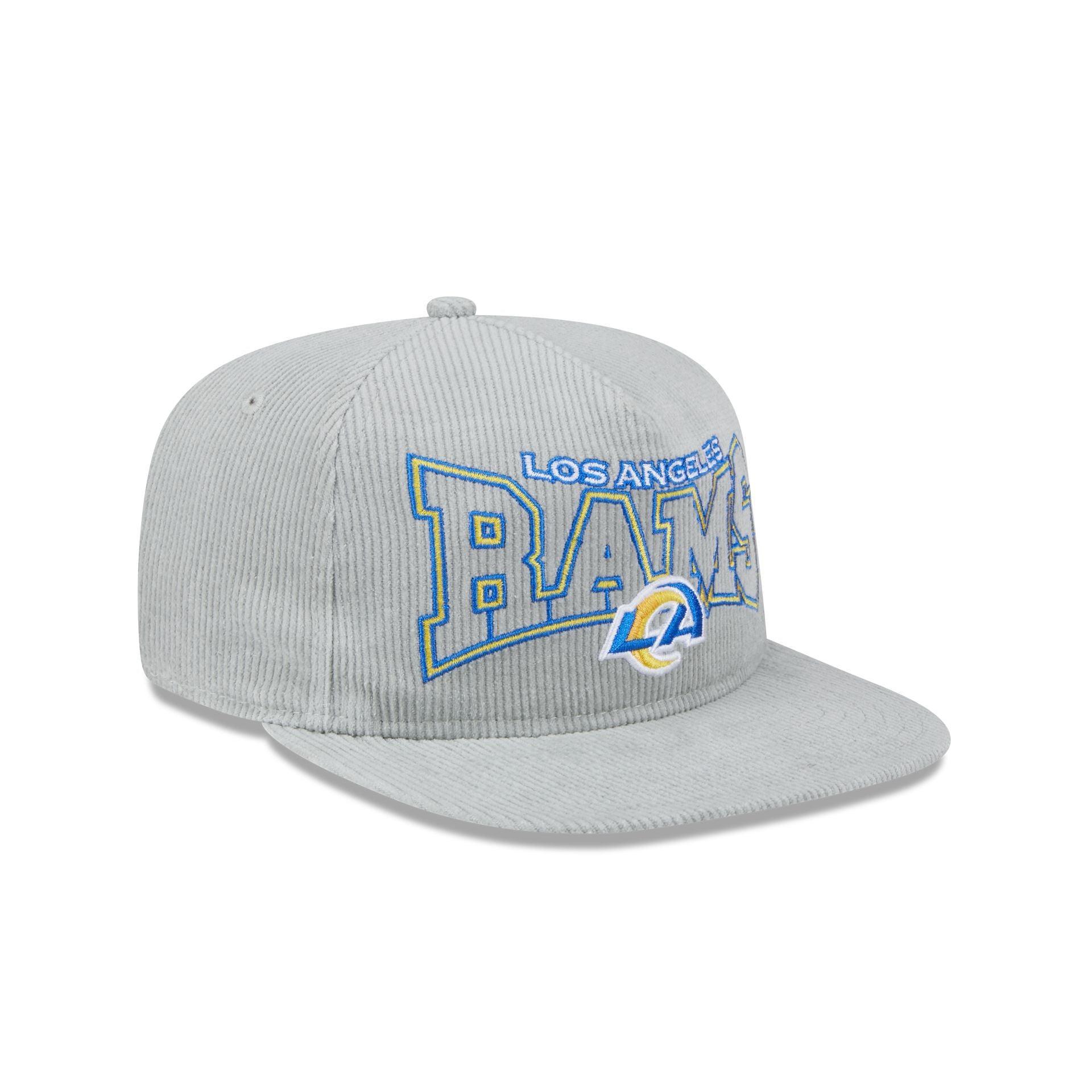 Los Angeles Rams Gray Cord Golfer Hat Male Product Image