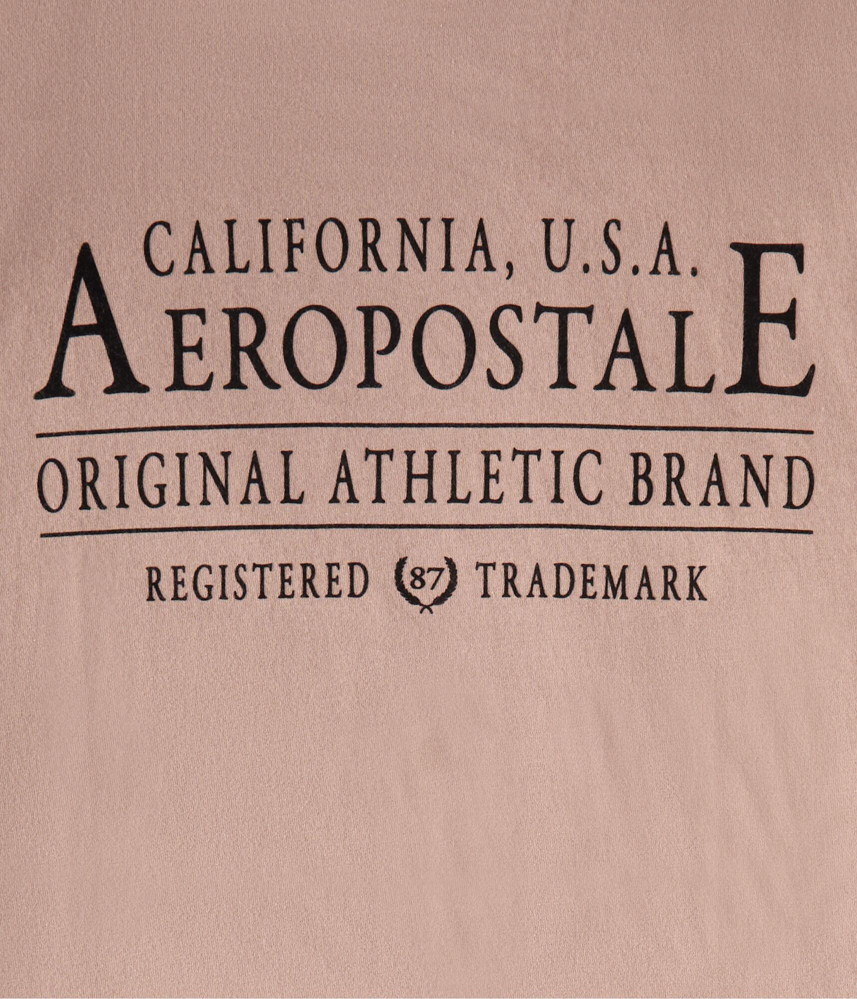 Aeropostale Athletic Brand Flocked Graphic Tee Product Image