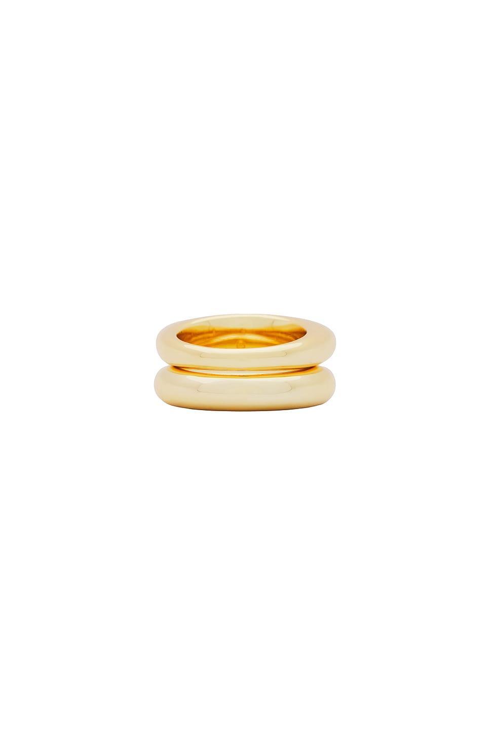 Dome Ring Set Of 2 Ettika Product Image