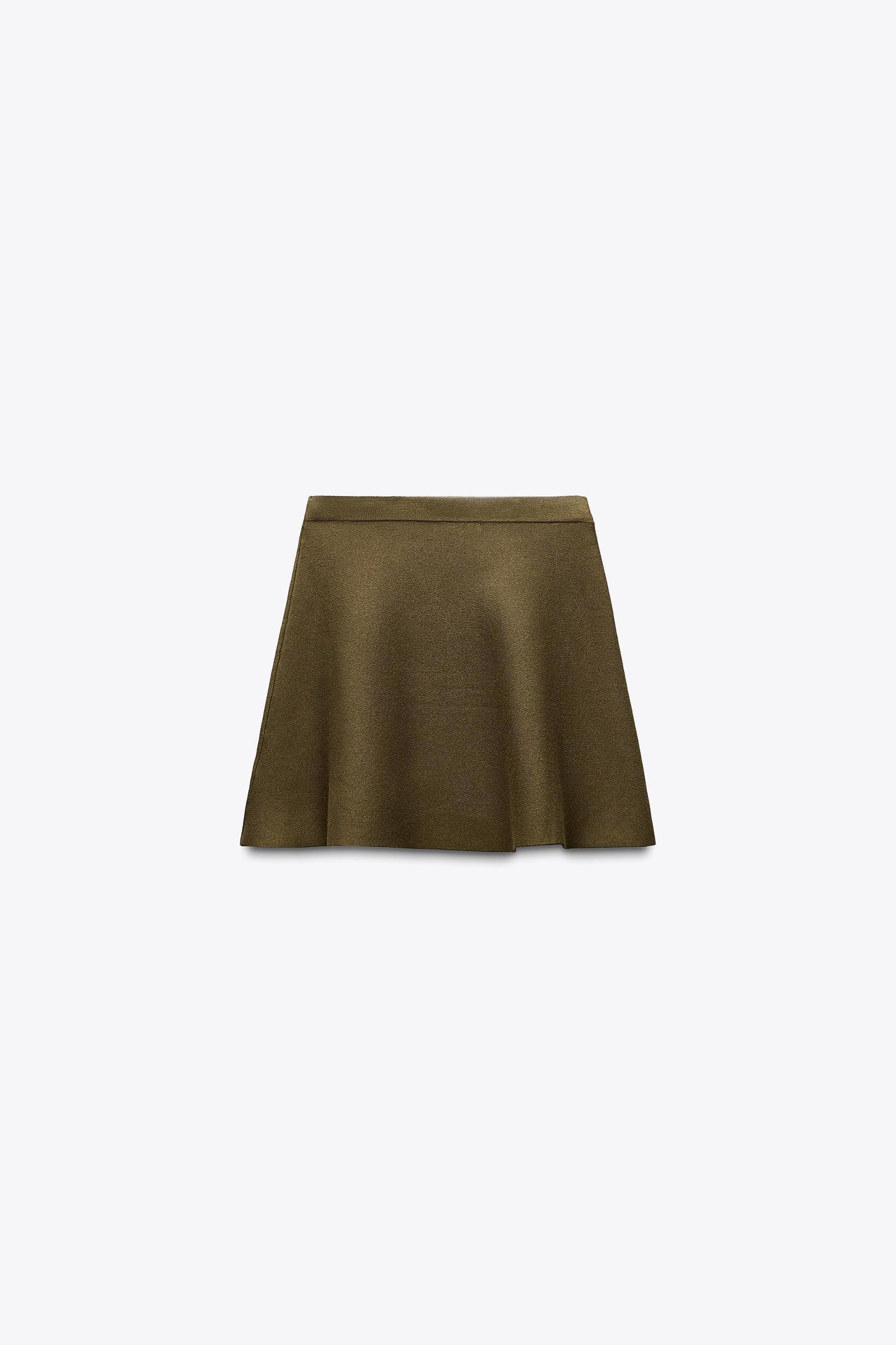 KNIT MINI SKIRT Product Image