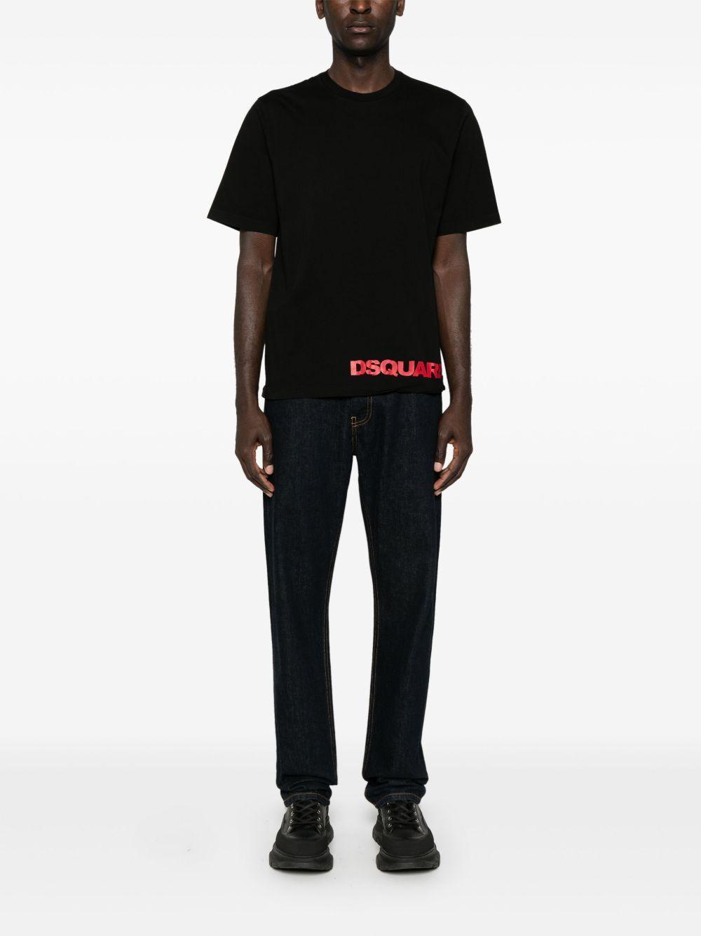 logo-print cotton T-shirt Product Image