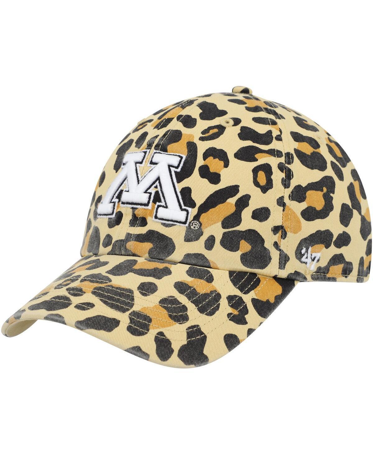 Women's '47 Gold Minnesota Golden Gophers Bagheera Clean Up Adjustable Hat Product Image