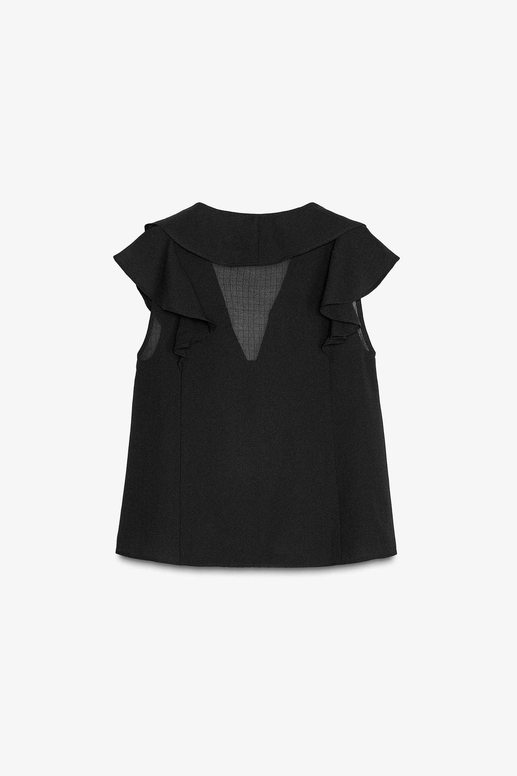 RUFFLED BLOUSE Product Image