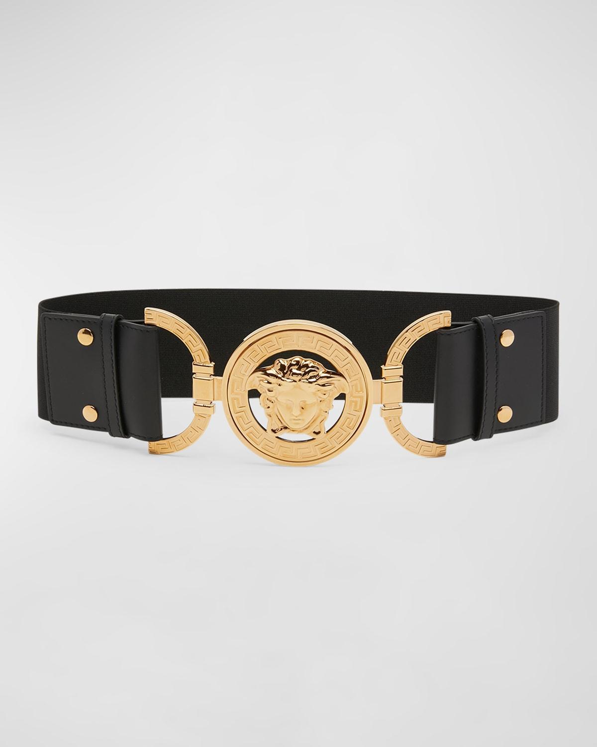 La Medusa Wide Leather Belt Product Image