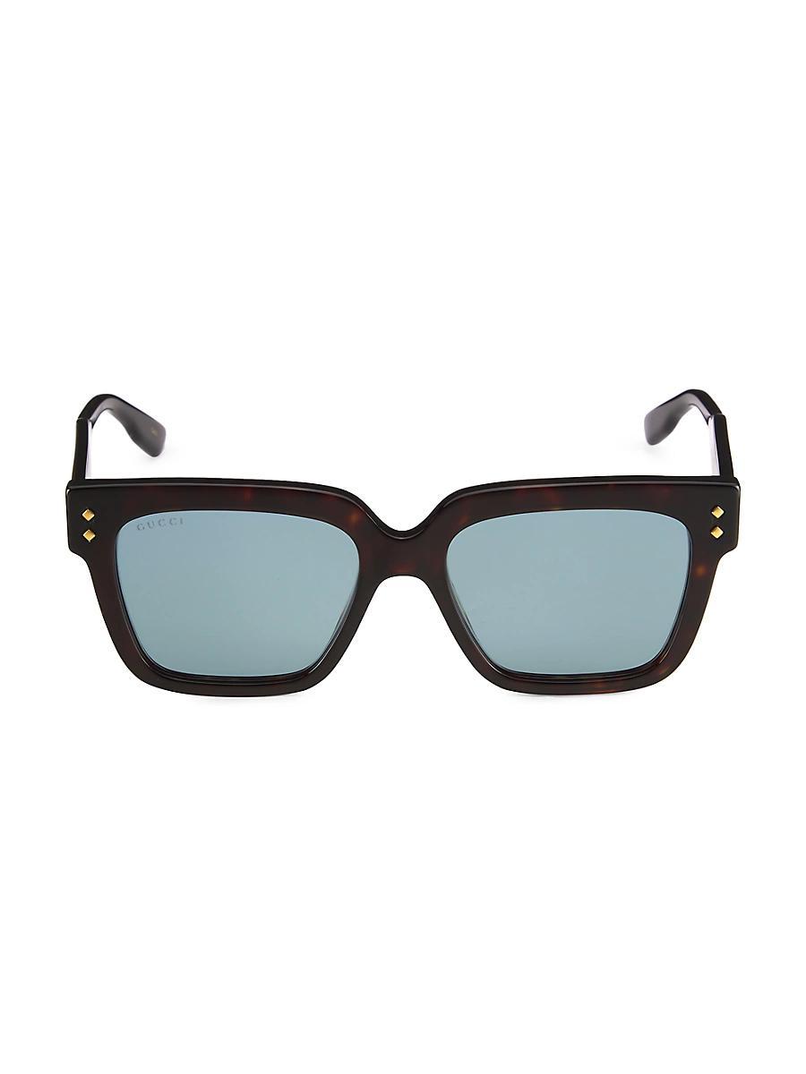 Mens Rectangle Acetate Sunglasses Product Image