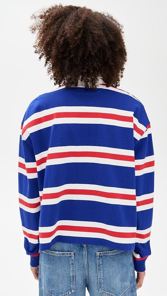 Polo Ralph Lauren Vintage Jersey Rugby Top | Shopbop Product Image