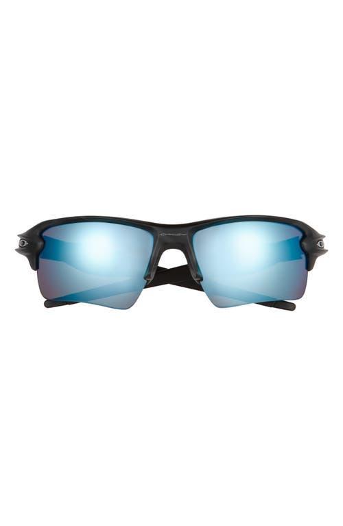 Oakley Mens OO9188 Flak 2.0 XL 59mm Rectangle Sunglasses - Polished White/Prizm Field Product Image
