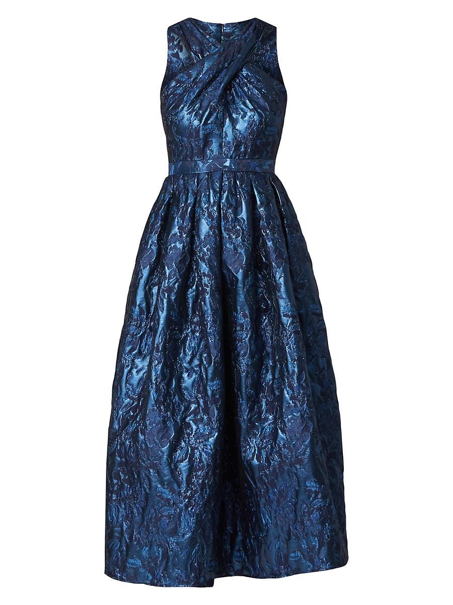 Womens Ivanna Jacquard Cocktail Dress Product Image
