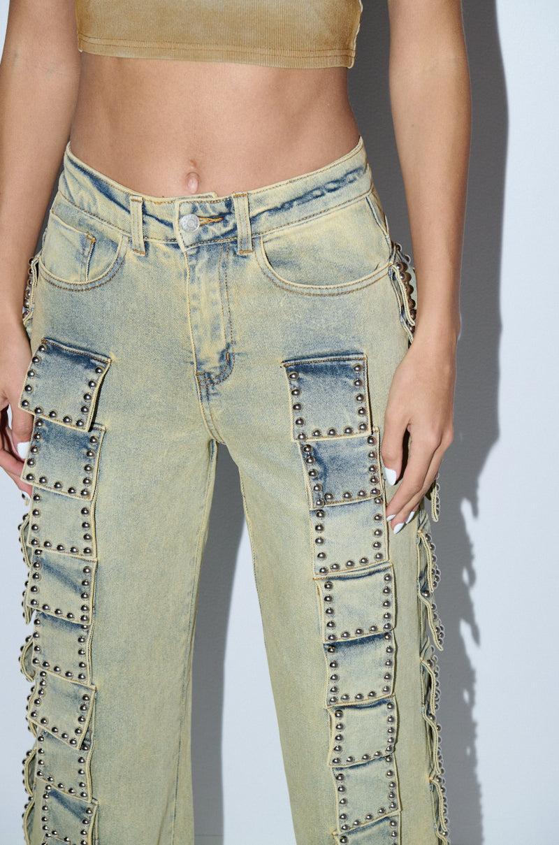 ONE AFTER ANOTHER DENIM PANT Product Image