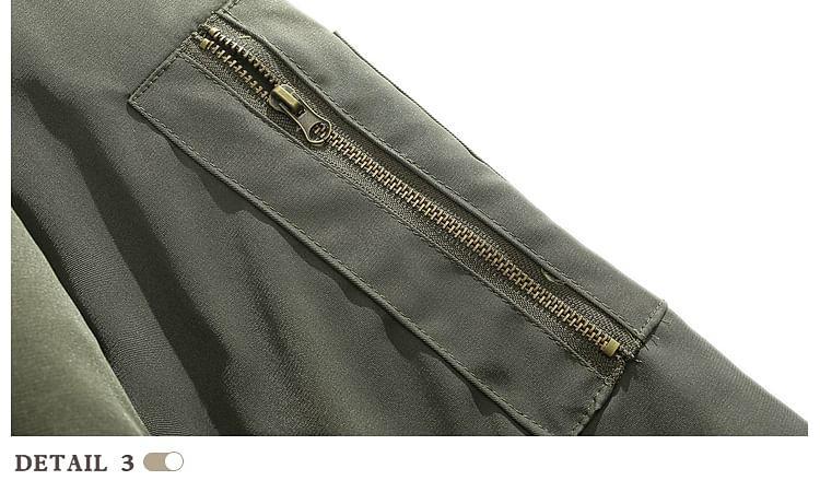 Fleece Lined Zip-Up Padded Jacket Product Image