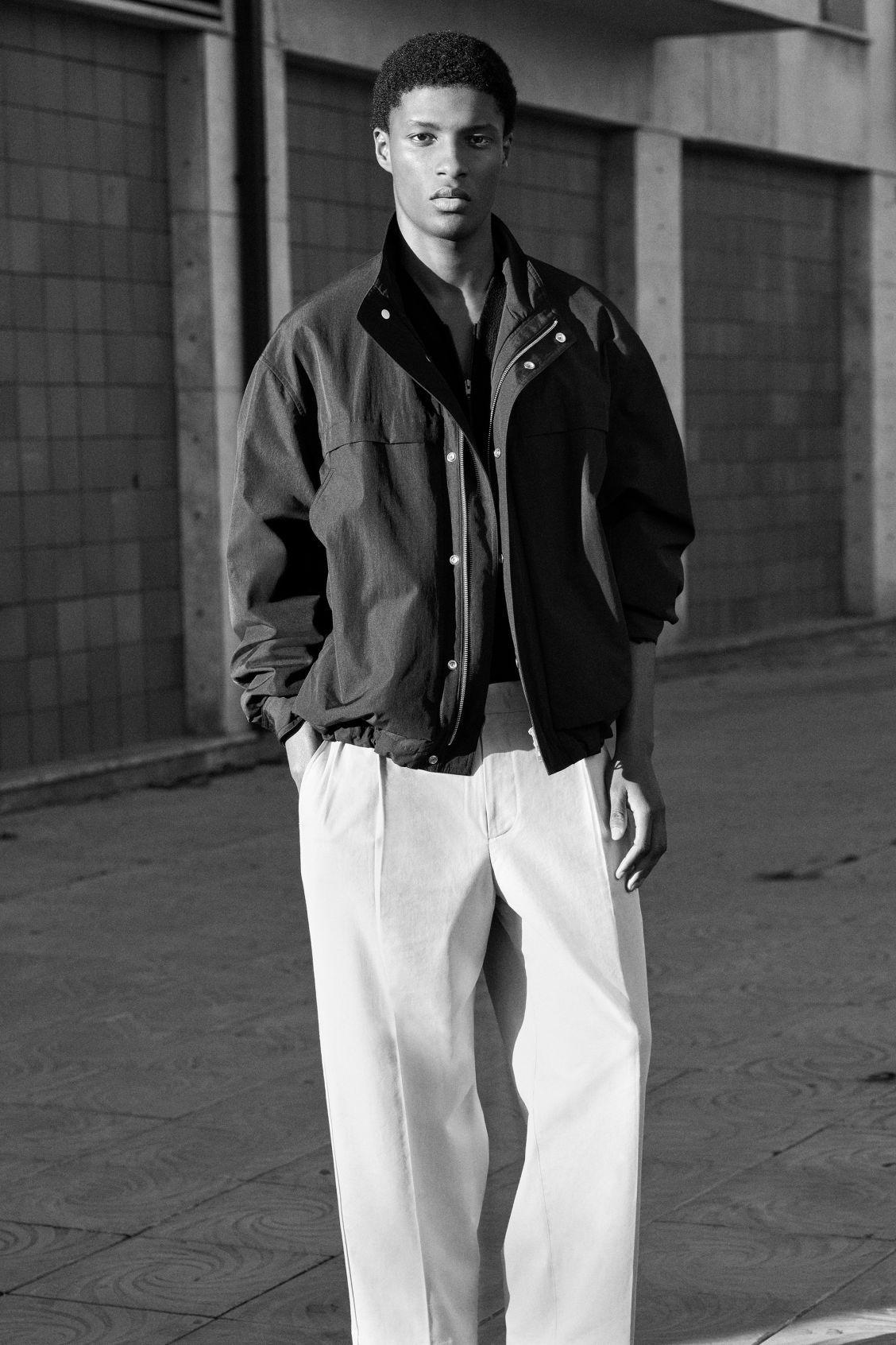 JERSEY-TWILL SHIRT JACKET Product Image