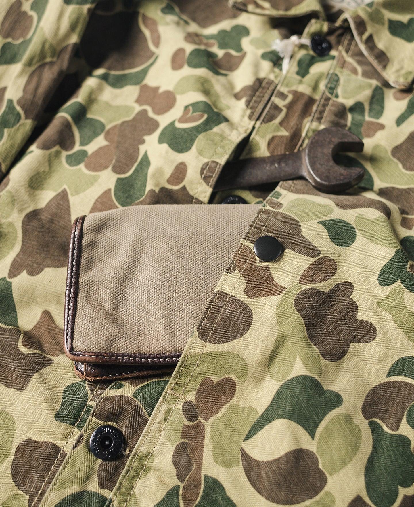 WWII USMC Type P-44 HBT Duck Hunter Camo Jacket Product Image