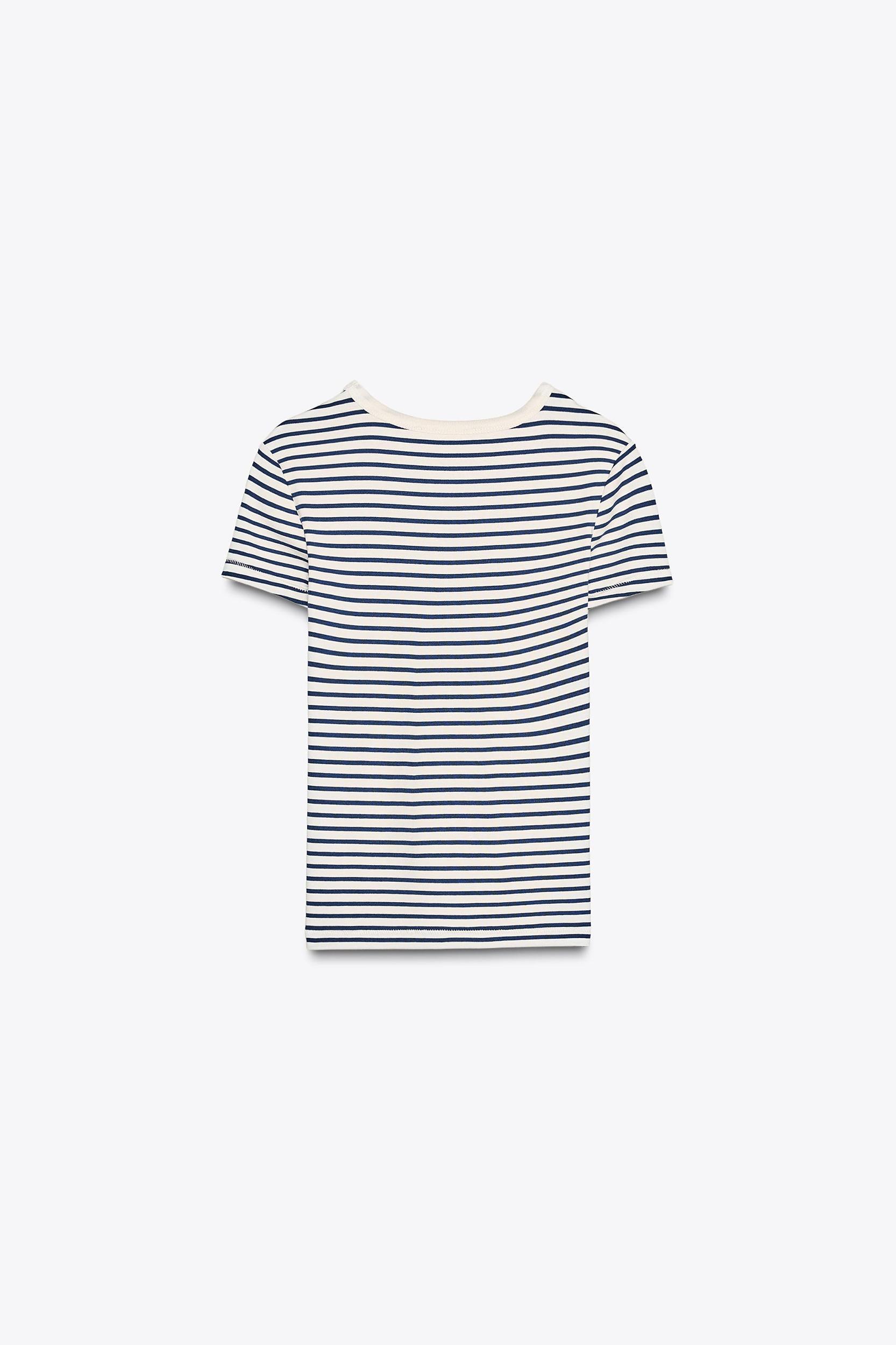 SHORT SLEEVE VISCOSE T-SHIRT Product Image
