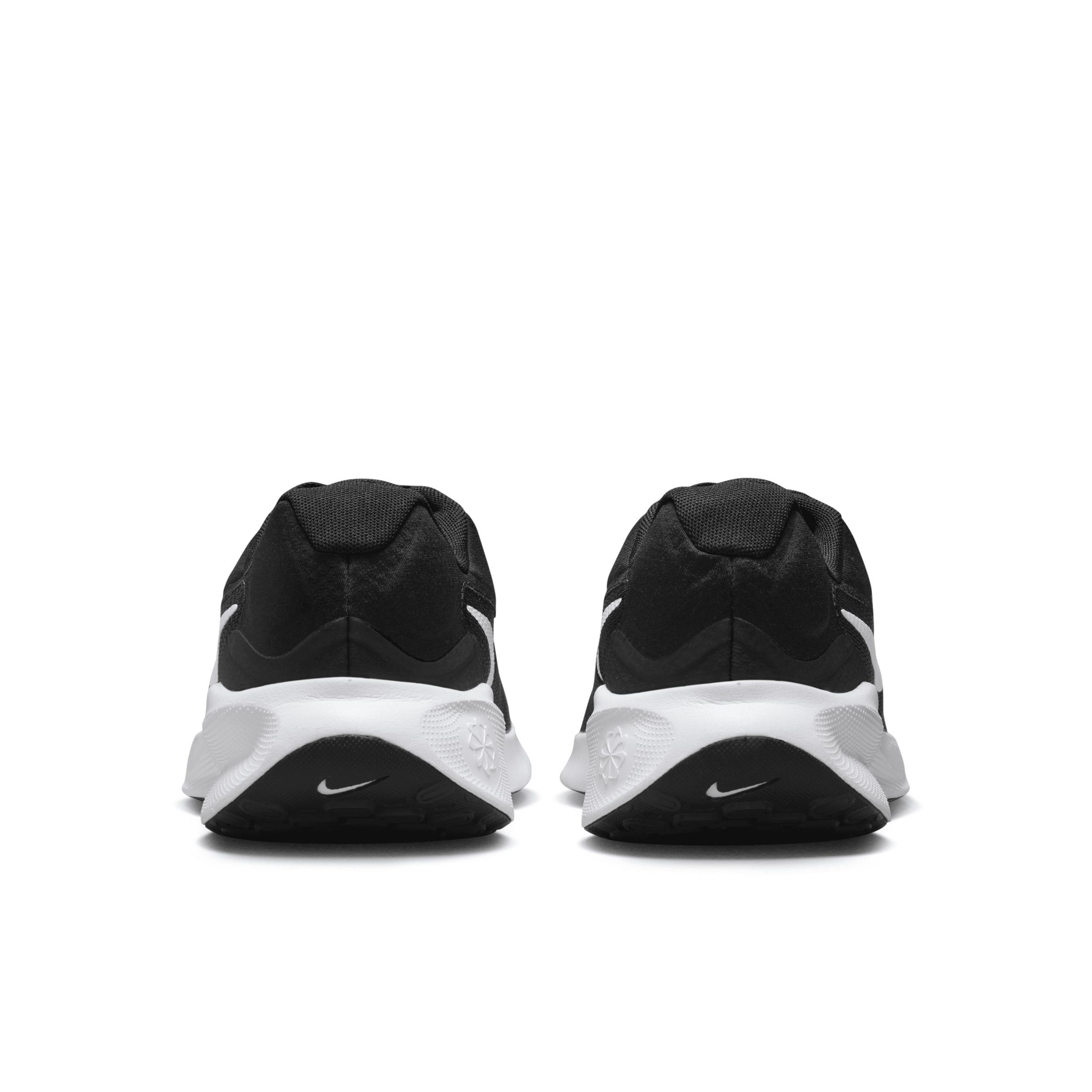 Nike Revolution 7 Men's Road Running Shoes, Size: 11 4E, Black White Product Image