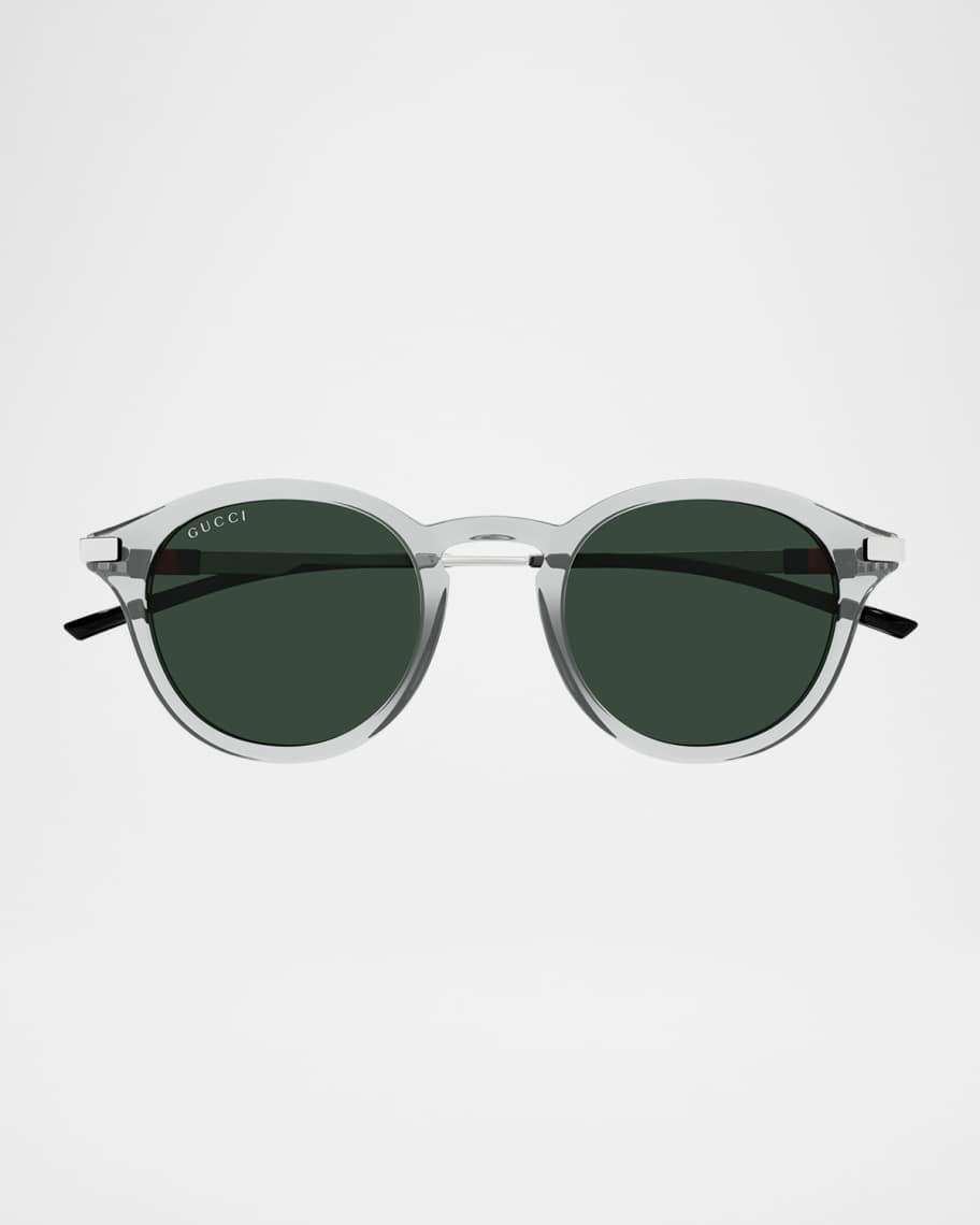 Mens GG1890SAM Acetate Round Sunglasses Product Image