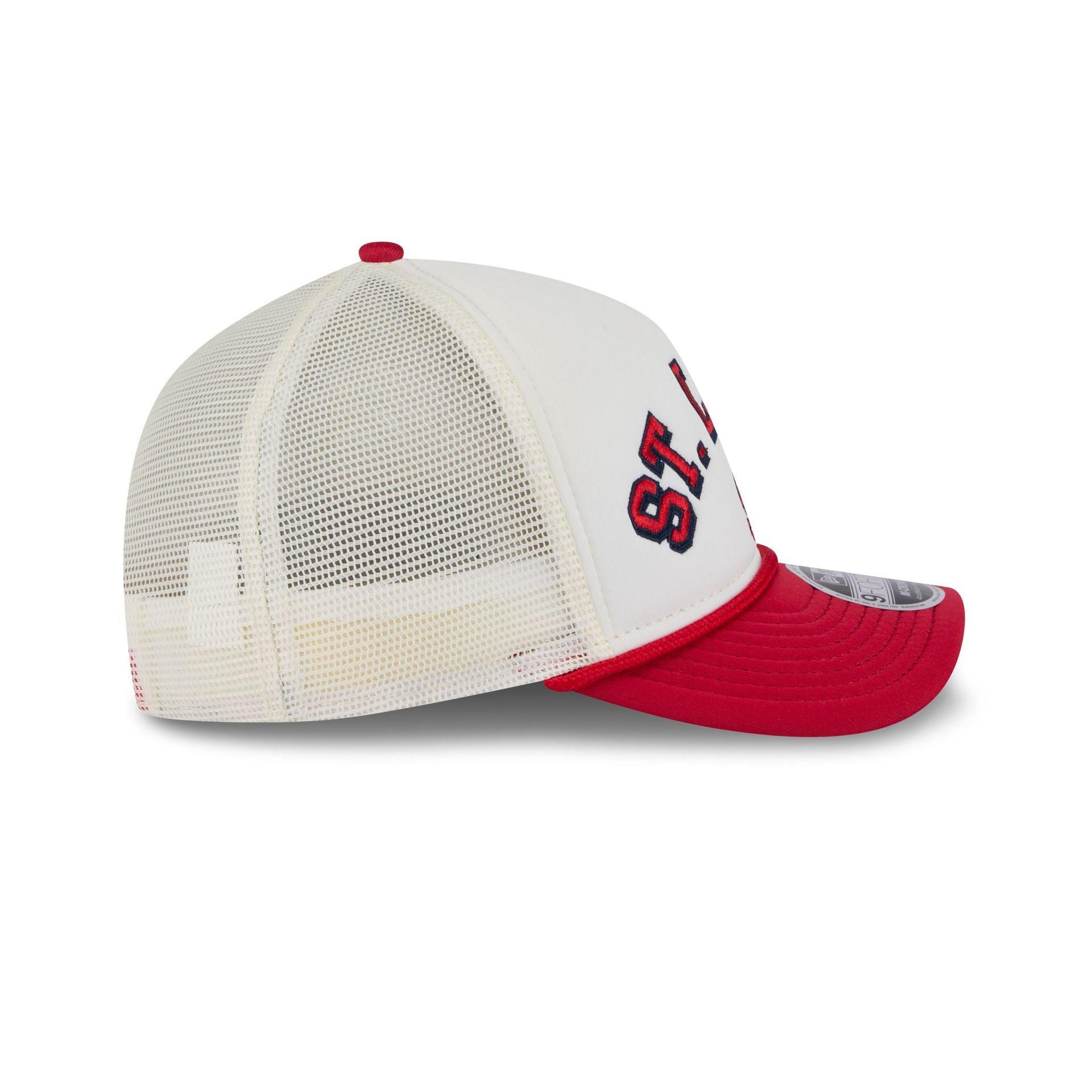 St. Louis Cardinals Chrome Arch 9FORTY M-Crown A-Frame Trucker Hat Male Product Image