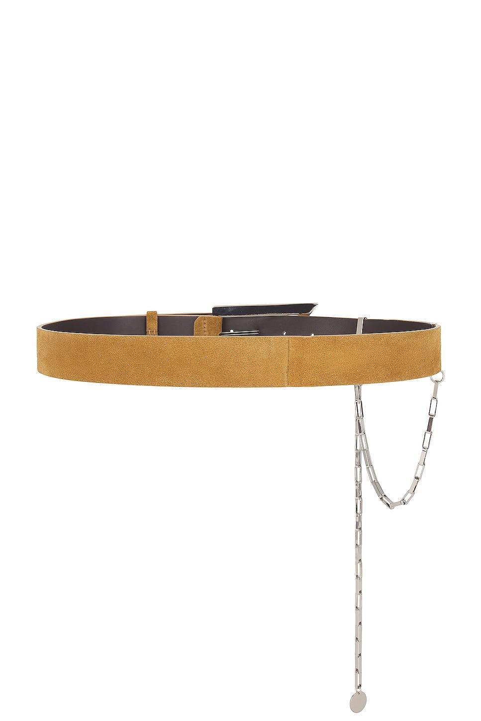 THE ATTICO Cintura Belt in Brown Product Image