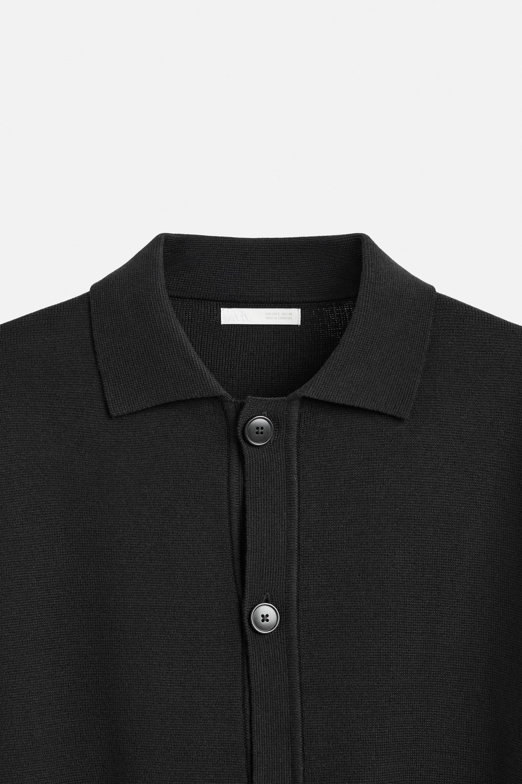 RELAXED FIT KNIT SHIRT Product Image