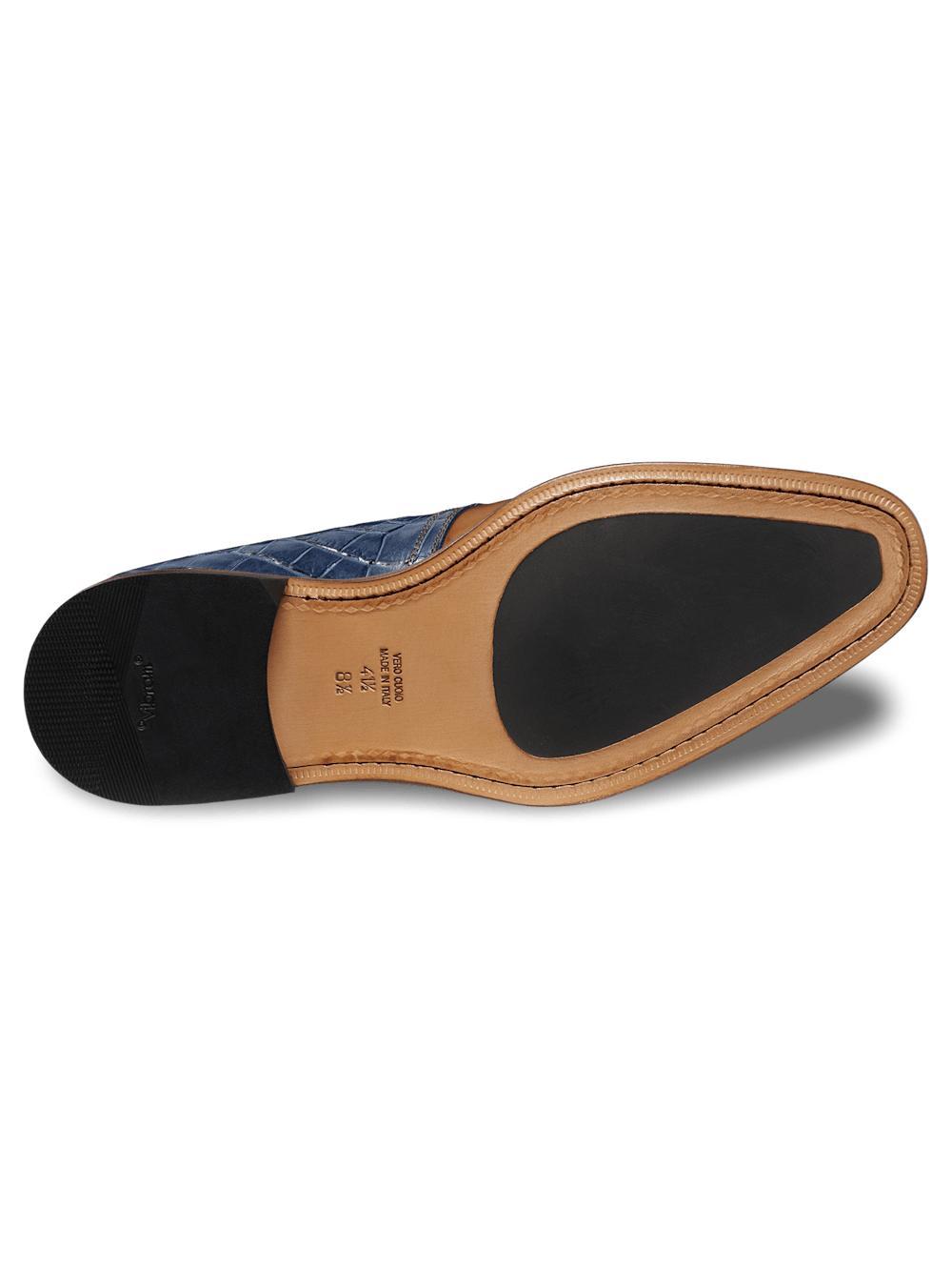 Jefferson Monk Strap - Chestnut/navy Product Image