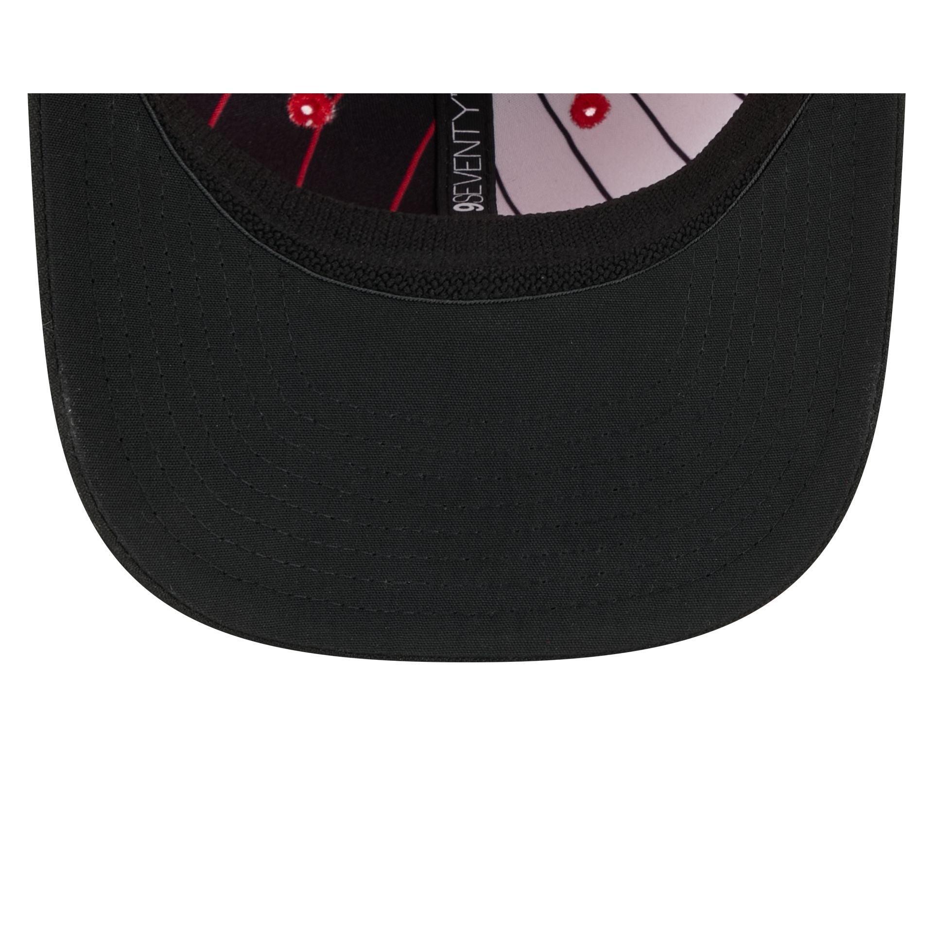 Columbus Blue Jackets Washed 9FIFTY A-Frame Snapback Hat Male Product Image