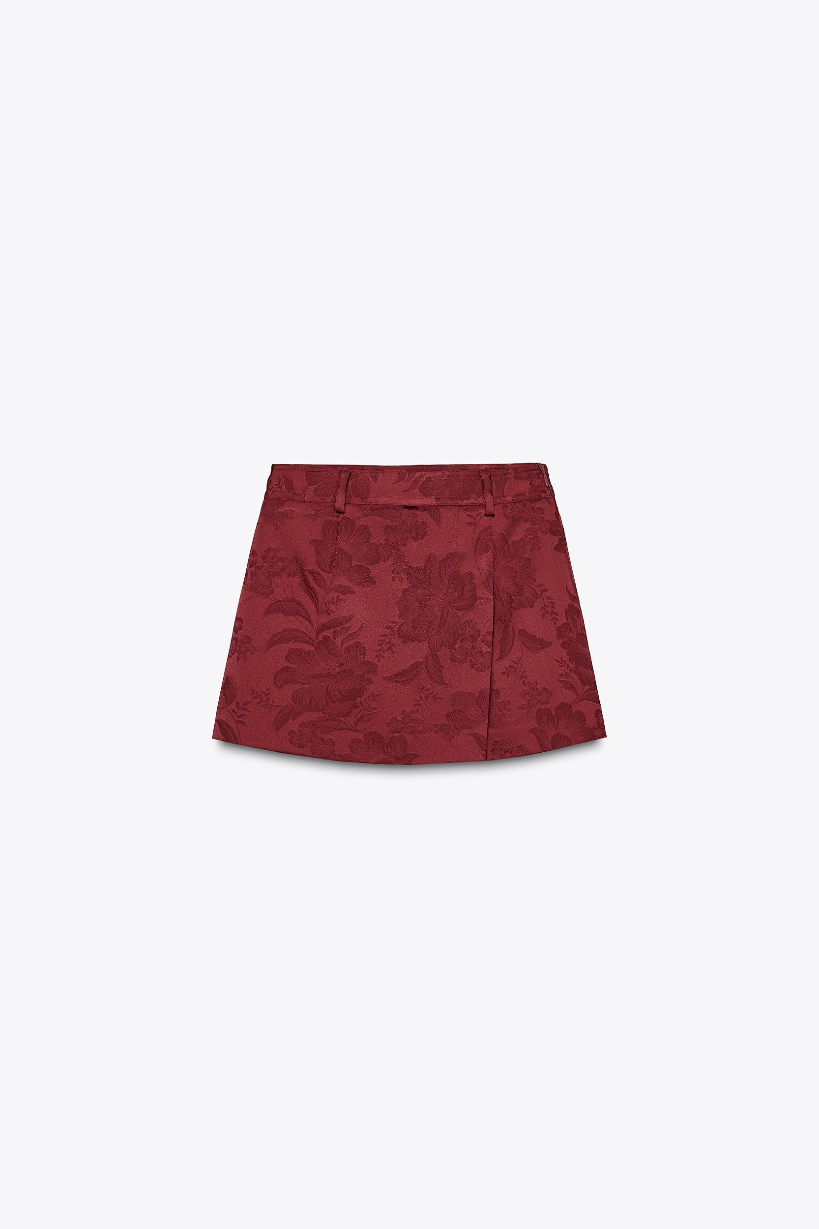 JACQUARD WRAP SKORT Product Image