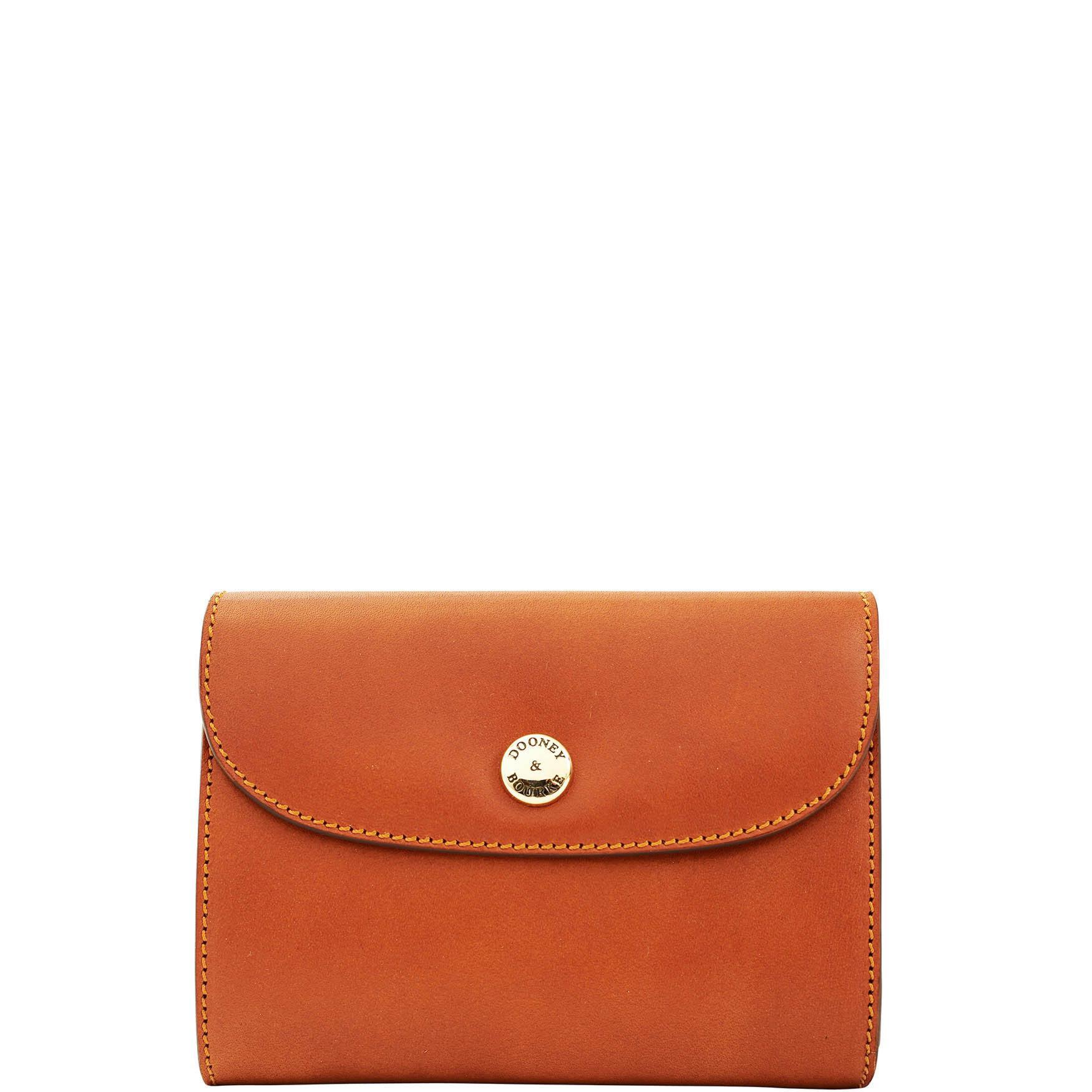 Dooney & Bourke Womens Alto Removable Credit Card Leather Wallet in Black Product Image