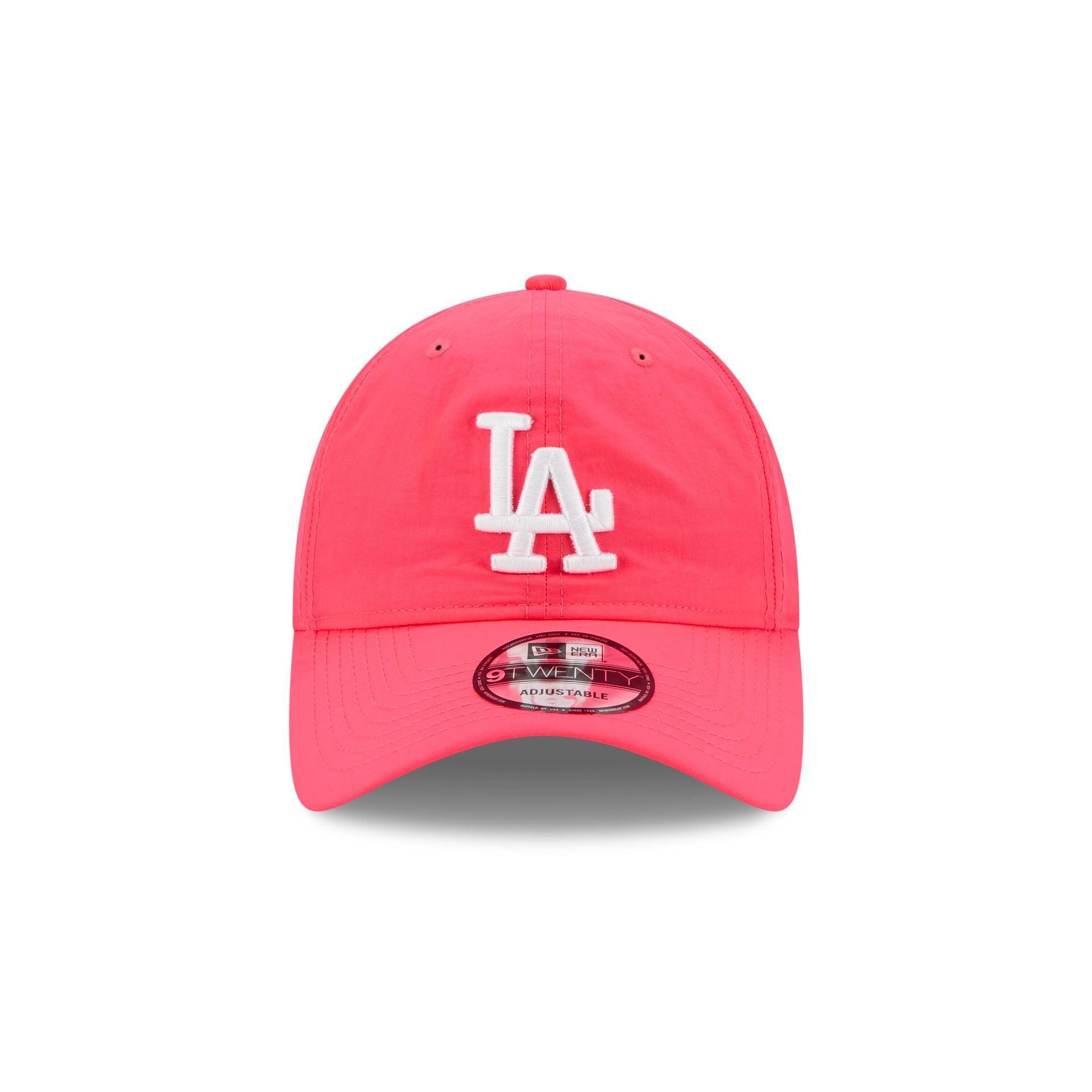 Los Angeles Dodgers Everyday Nylon Pink 9TWENTY Adjustable Hat Male Product Image