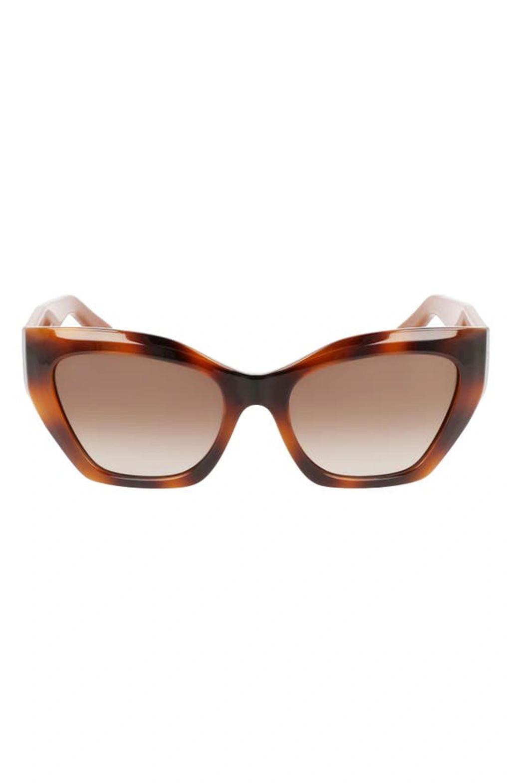 Salvatore Ferragamo Cat Eye Sunglasses, 54mm Product Image