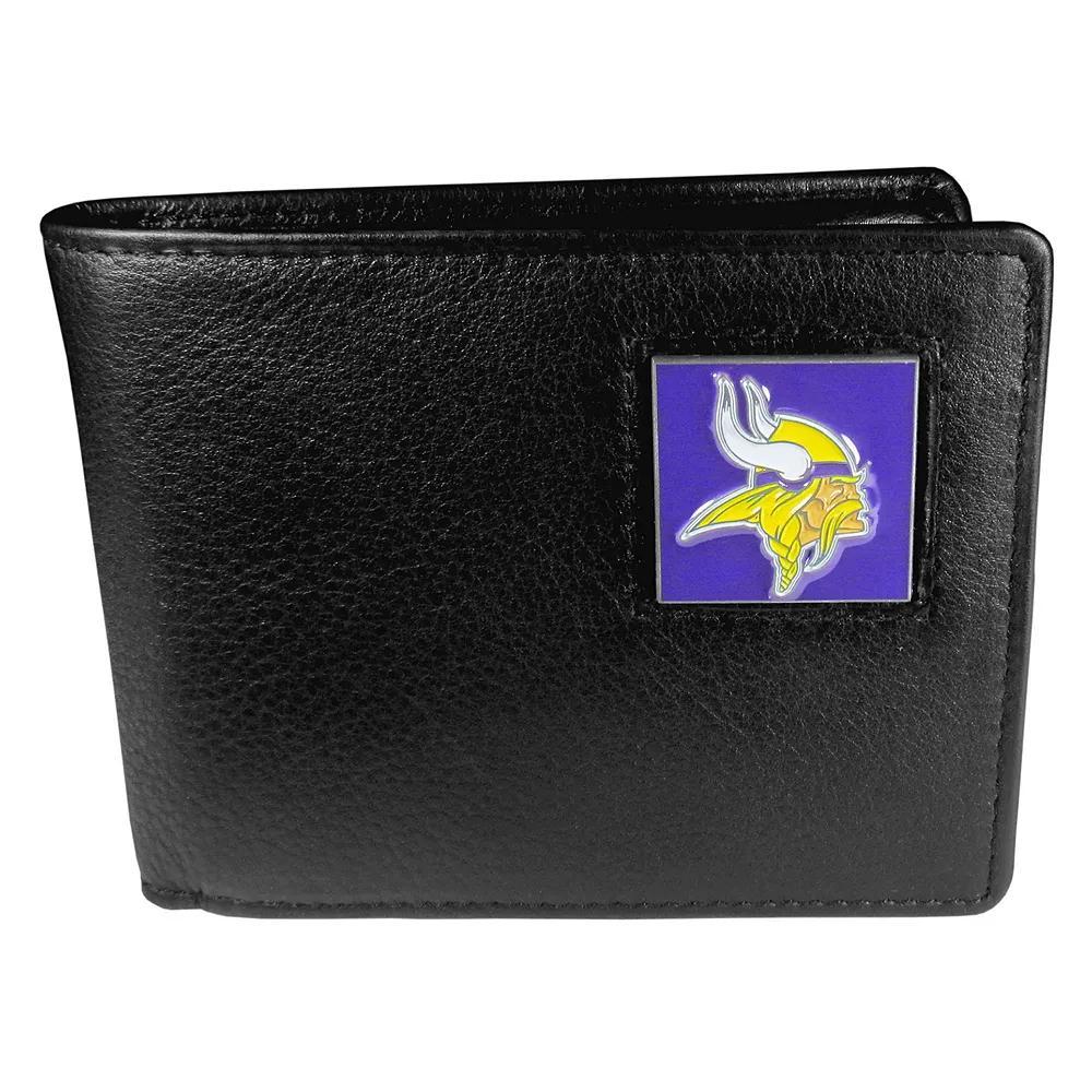 Men's Minnesota Vikings Bifold Wallet, Black Product Image