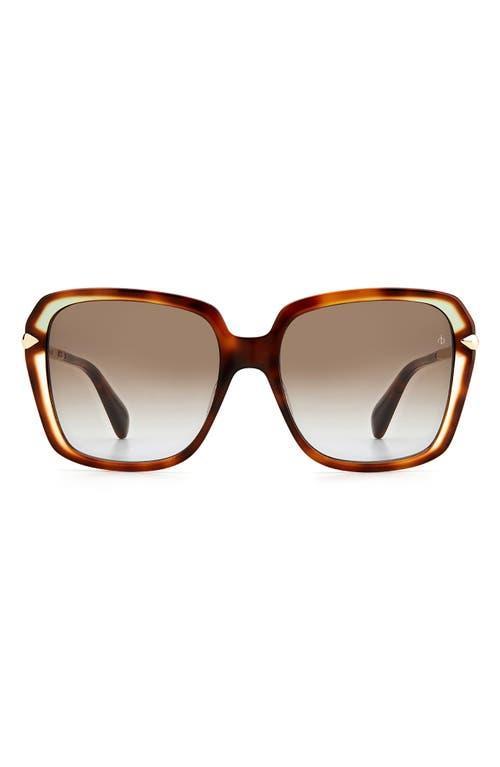 Saint Laurent Womens Amelia New Wave 55mm Statement Navigator Sunglasses Product Image