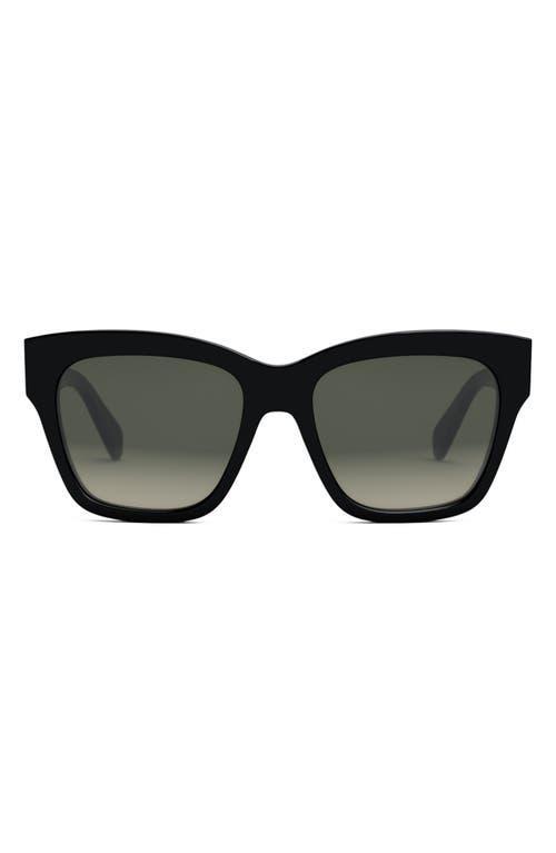 Celine Triomphe Geometric Sunglasses, 55mm Product Image