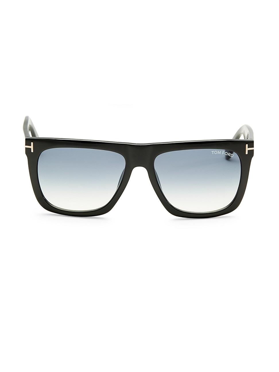 Mens Morgan 57MM Soft Square Sunglasses Product Image