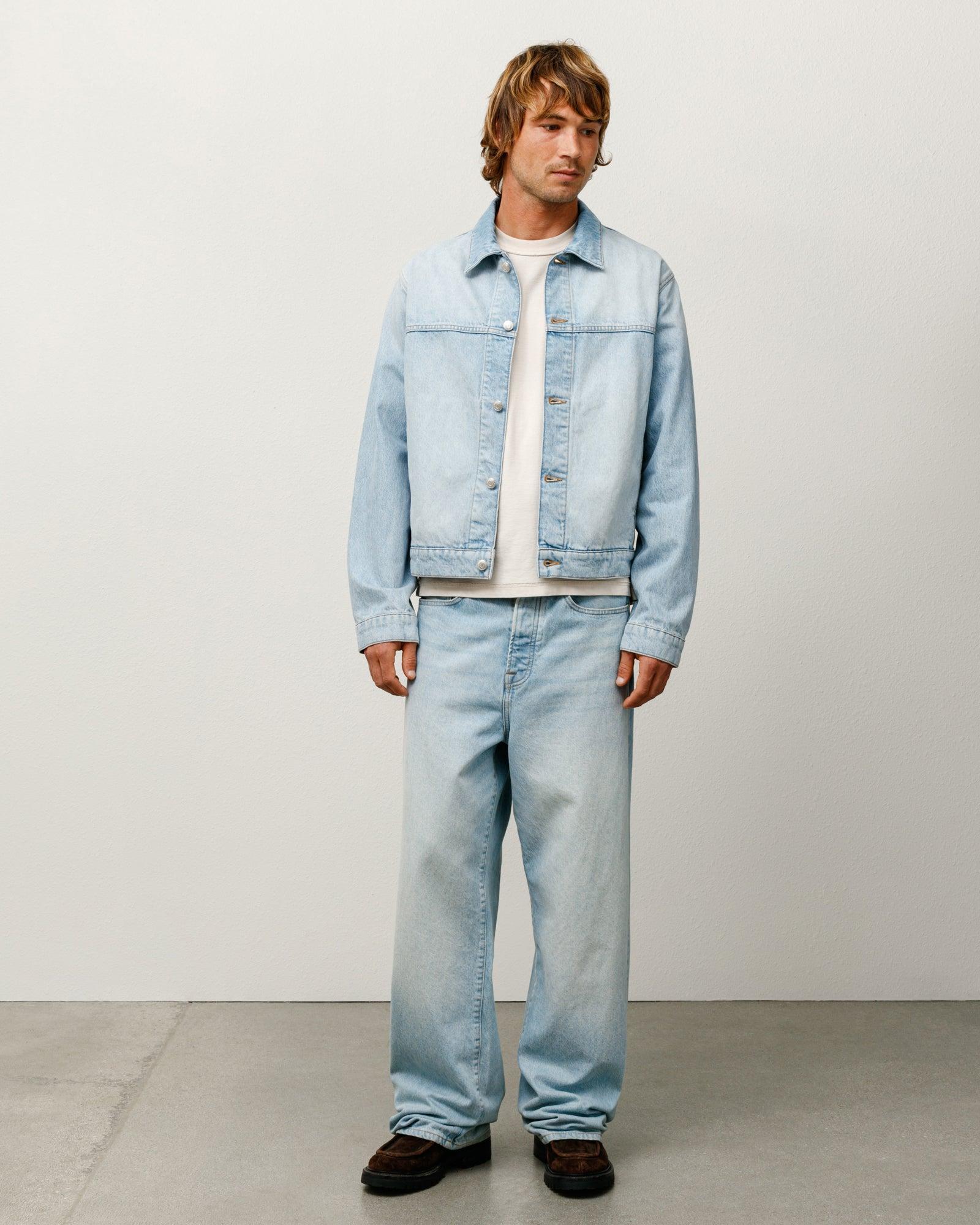 TRUCKER JACKET DENIM Male Product Image