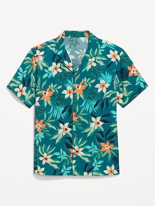 Short-Sleeve Camp Shirt Product Image
