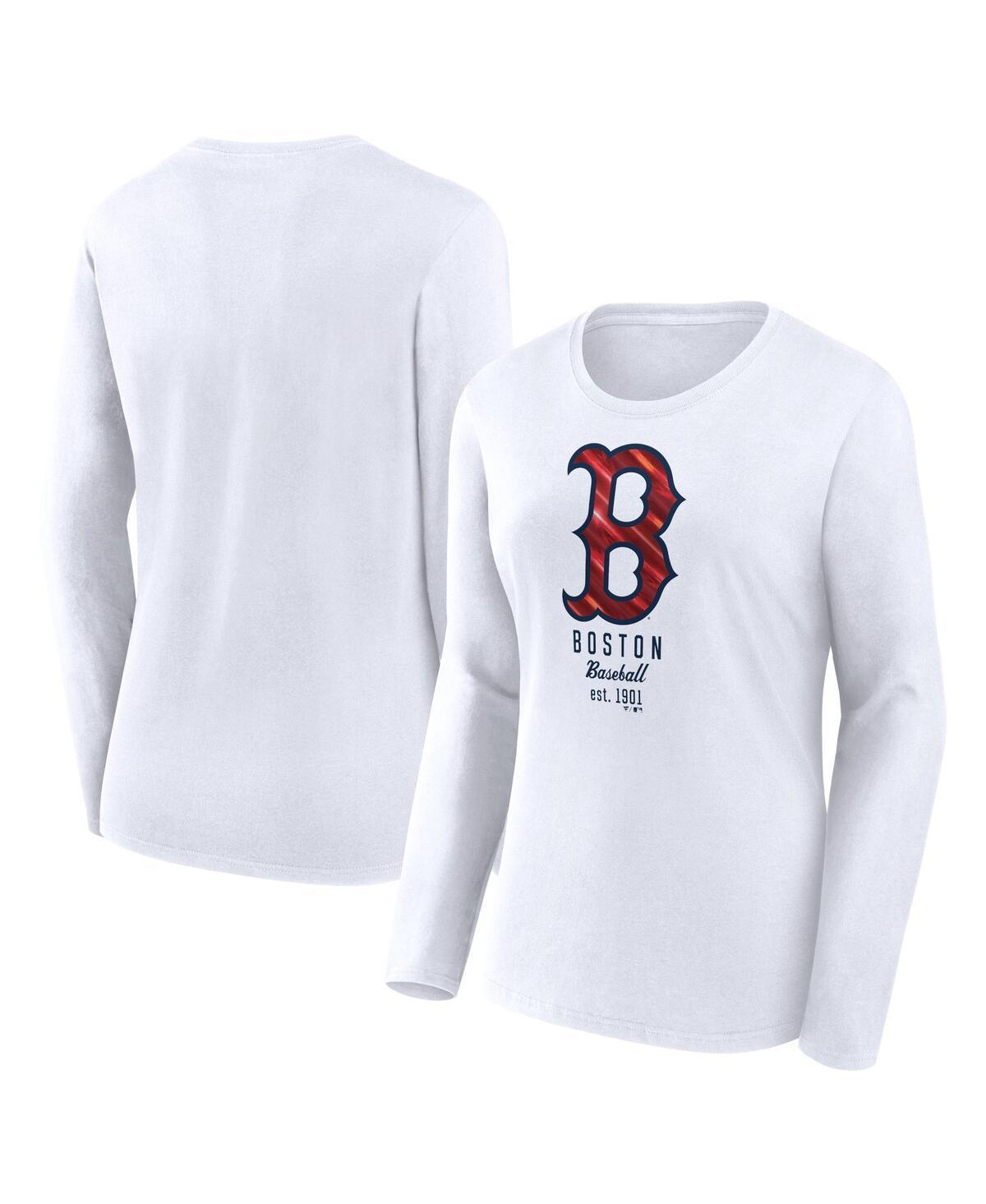 Womens Fanatics Branded Boston Red Sox Long Sleeve T-Shirt Product Image