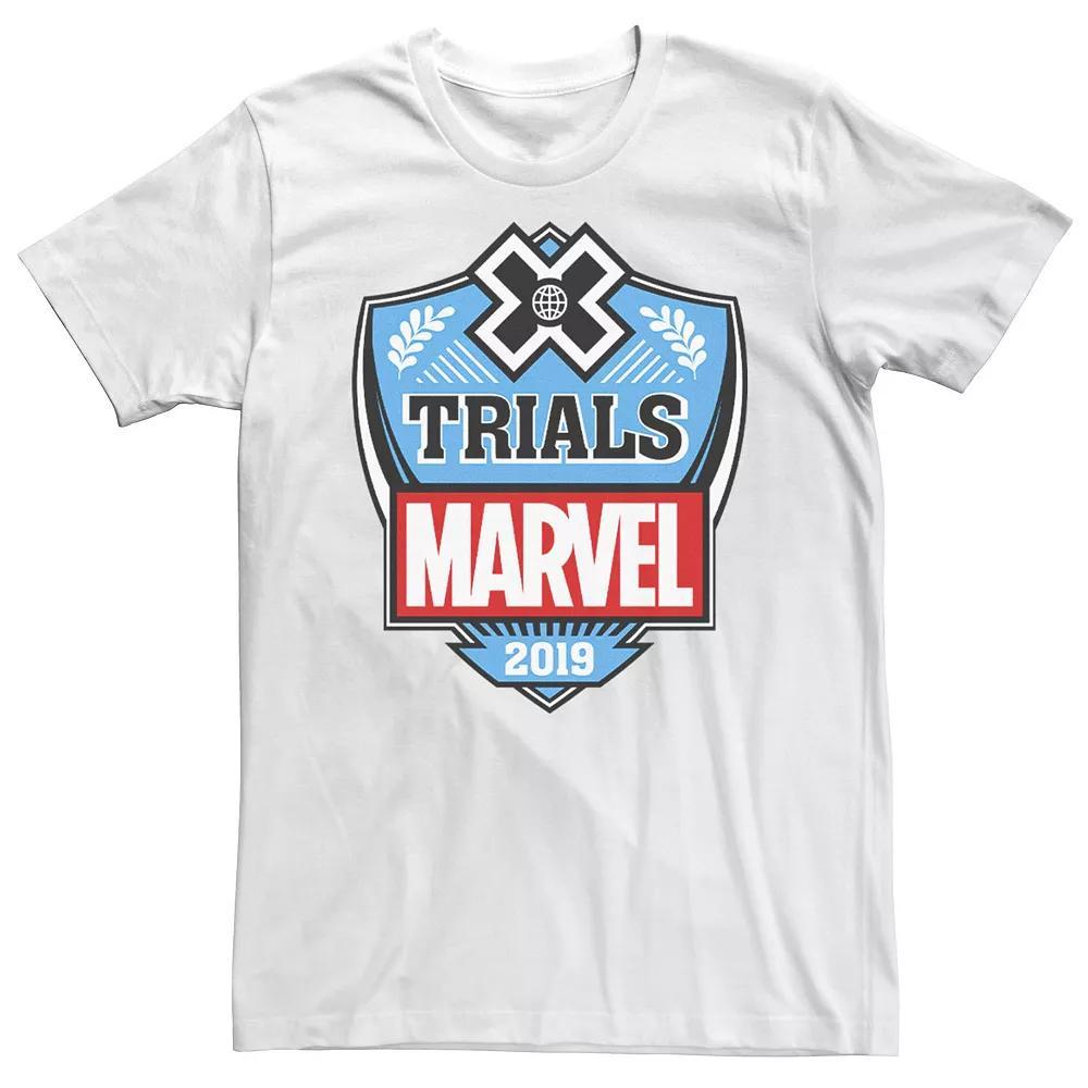 Men's Marvel Trials Tee, Size: Small, White Product Image