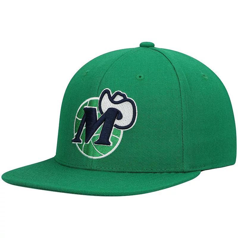 Mens Mitchell & Ness Dallas Mavericks Hardwood Classics Team Ground 2.0 Snapback Hat Product Image