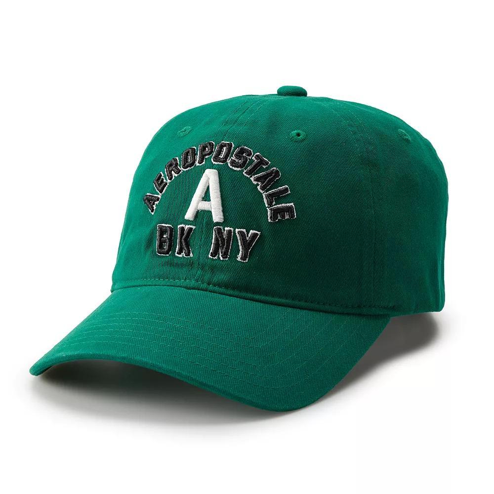 Men's Aeropostale Aero BK NY 3D Embroidered Cap, Green Product Image
