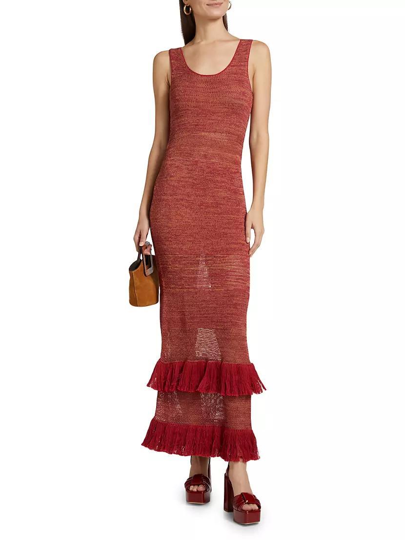 Laguna Ruffle Maxi Dress Product Image