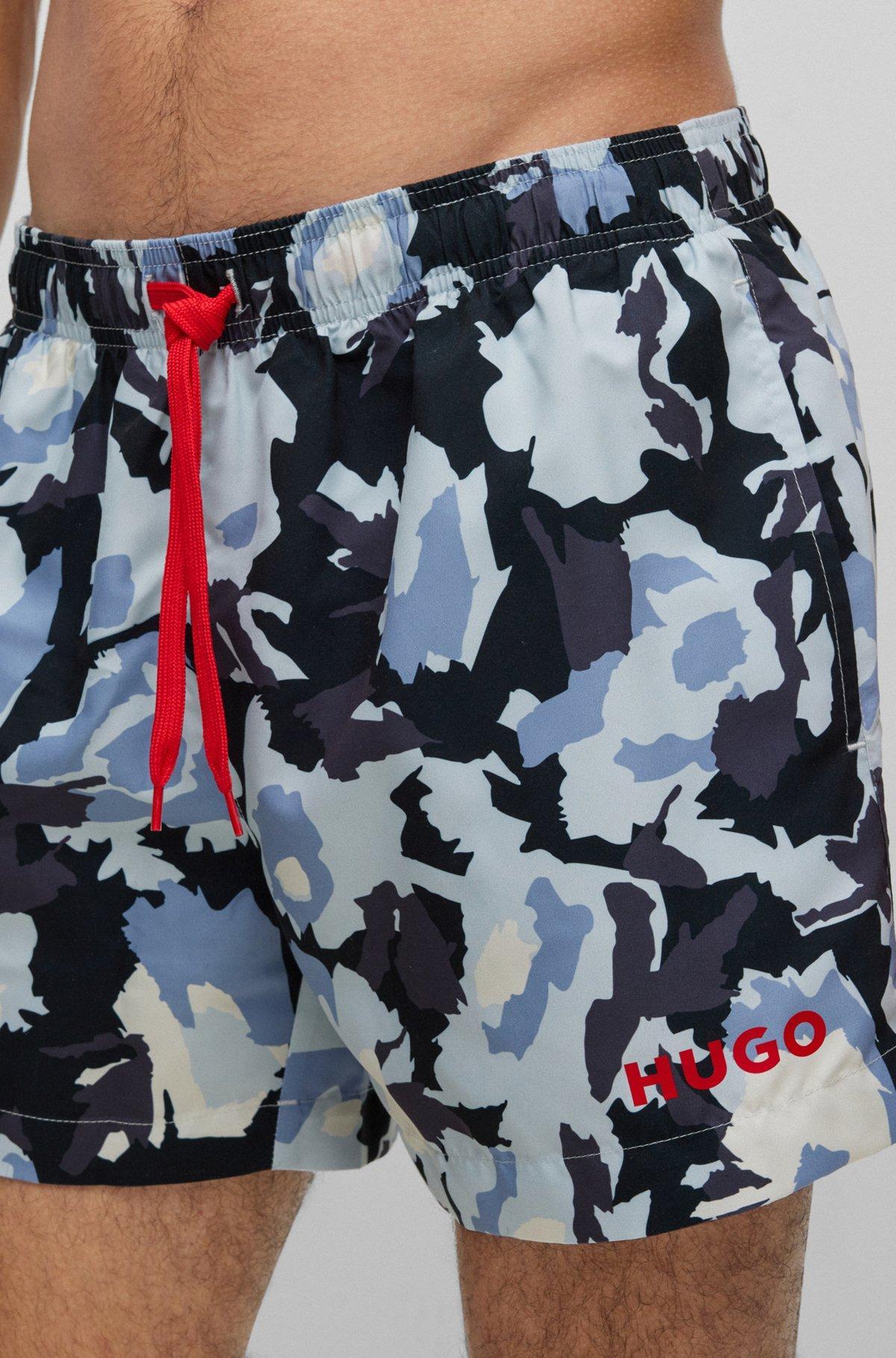 Quick-dry printed swim shorts  Product Image