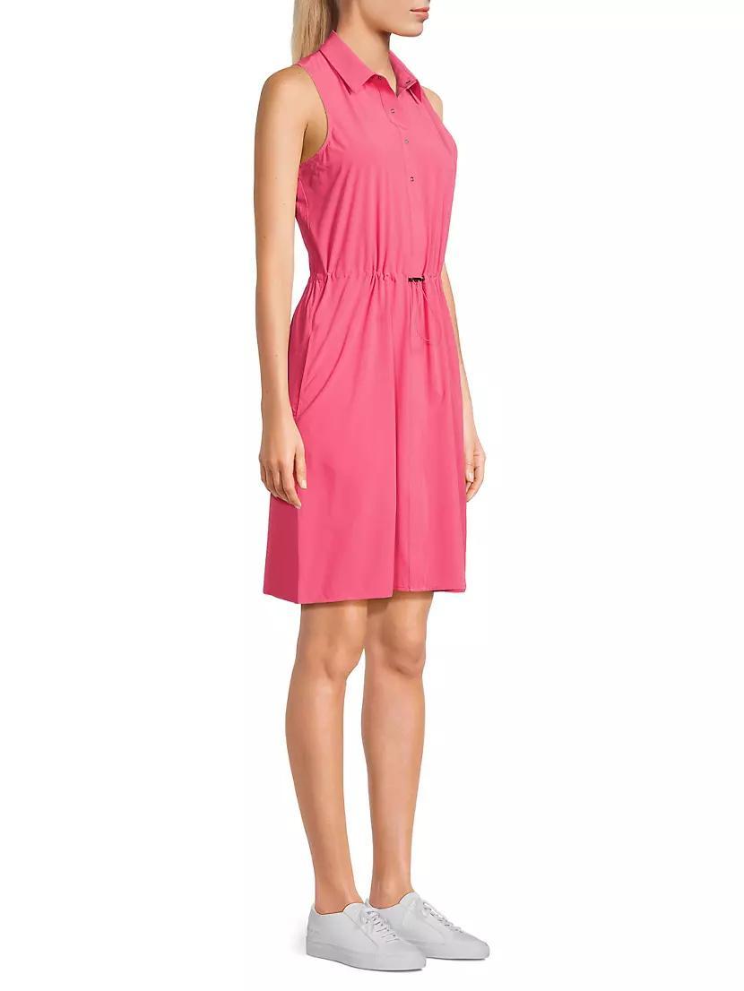 Tech Stretch Mini Shirtdress Product Image