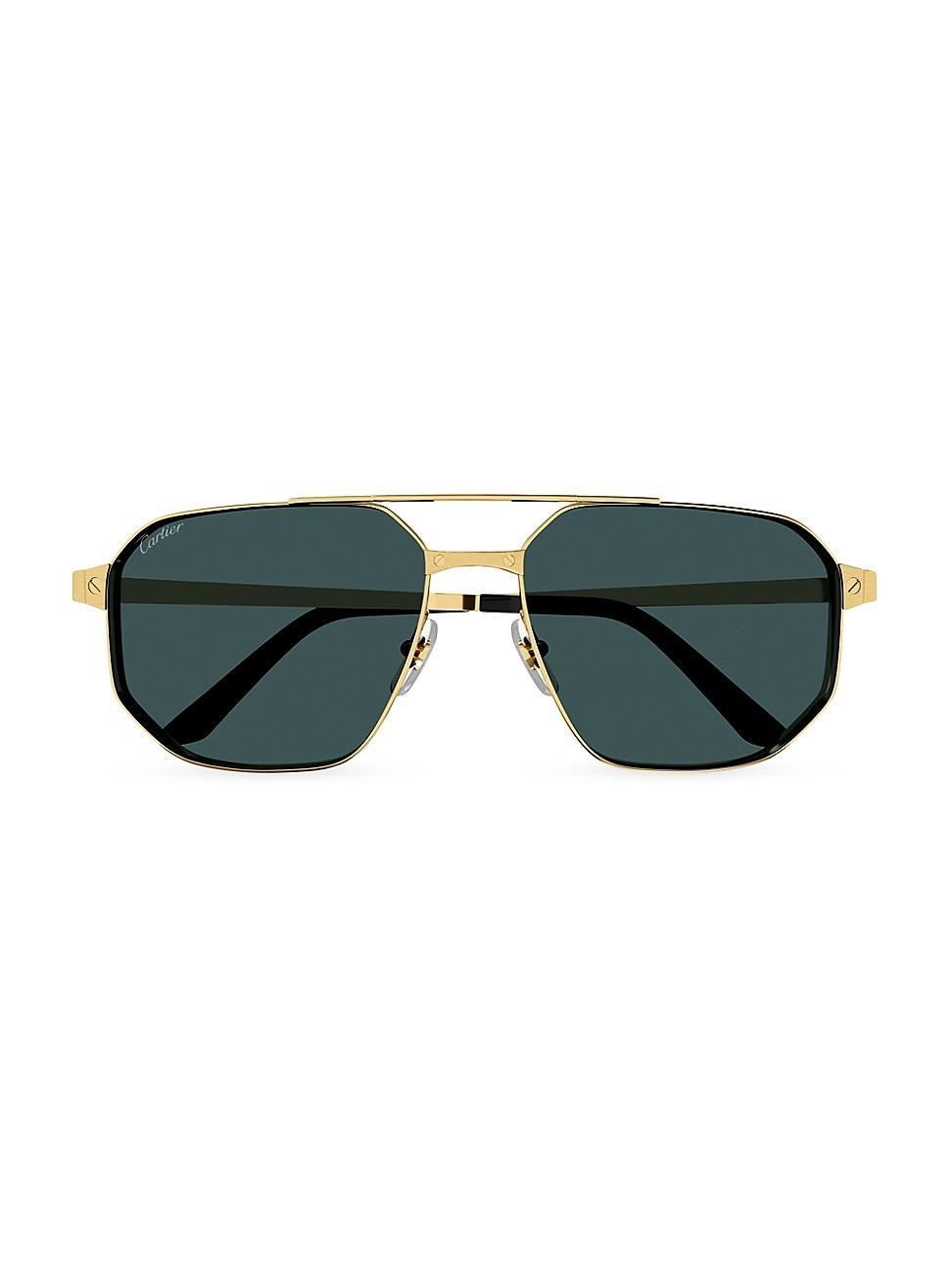 Womens Thickness 54MM Rectangular Sunglasses Product Image